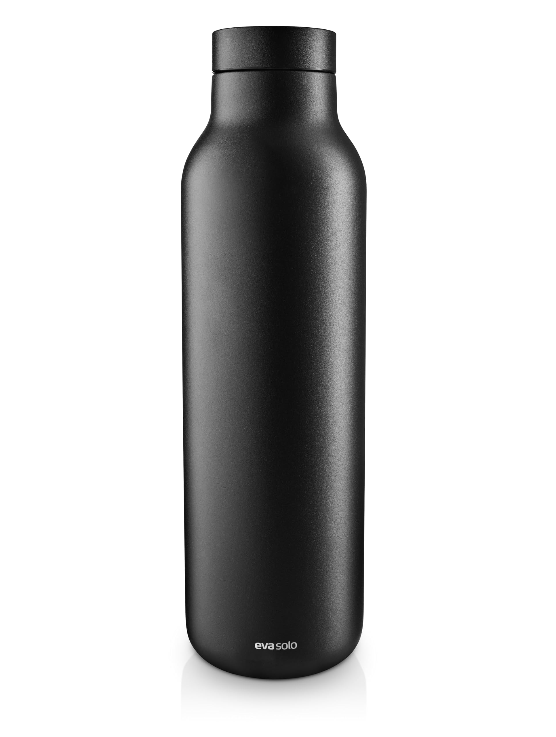 Eva Solo | Urban thermo flask 0.7 l Black |Flask body is made of 90% post-consumer recycled stainless steel | Black
