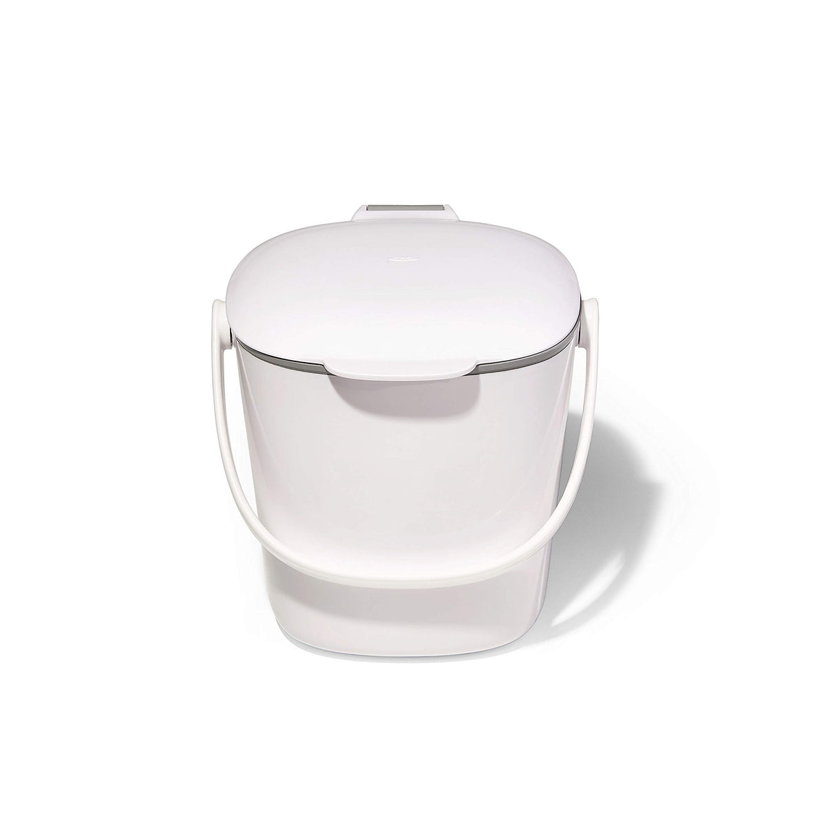 Oxo Good Grips Easy-Clean Compost Bin, White - 0.75 Gal