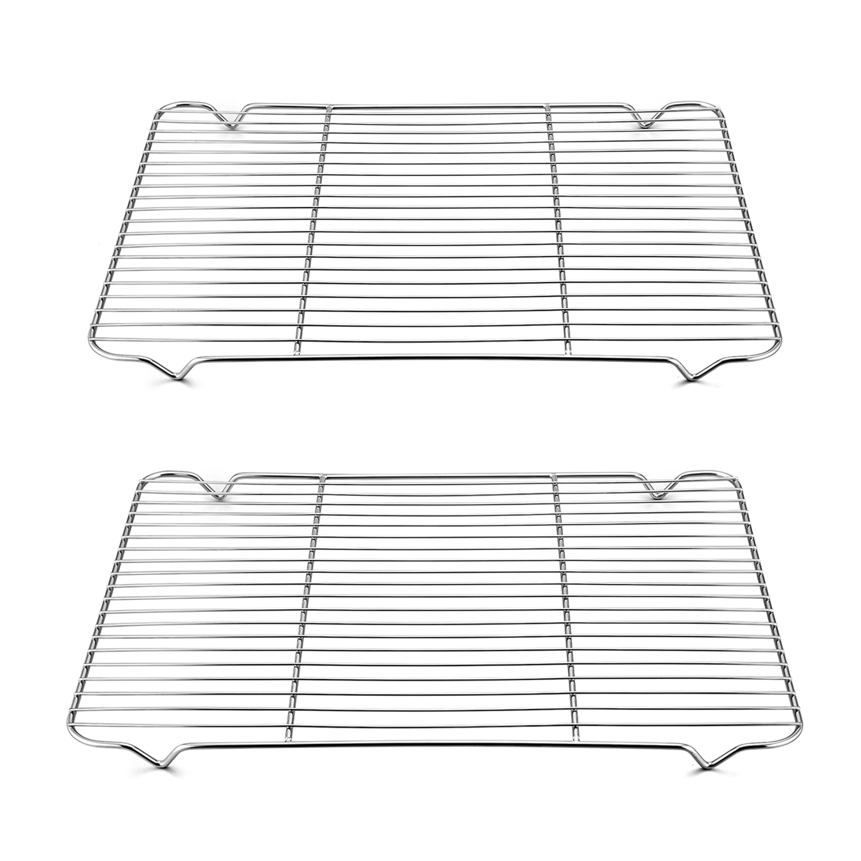 TeamFar Cooling Rack, 16.6 x 11.45 Stainless Steel Wire Baking Rack, 2PCS