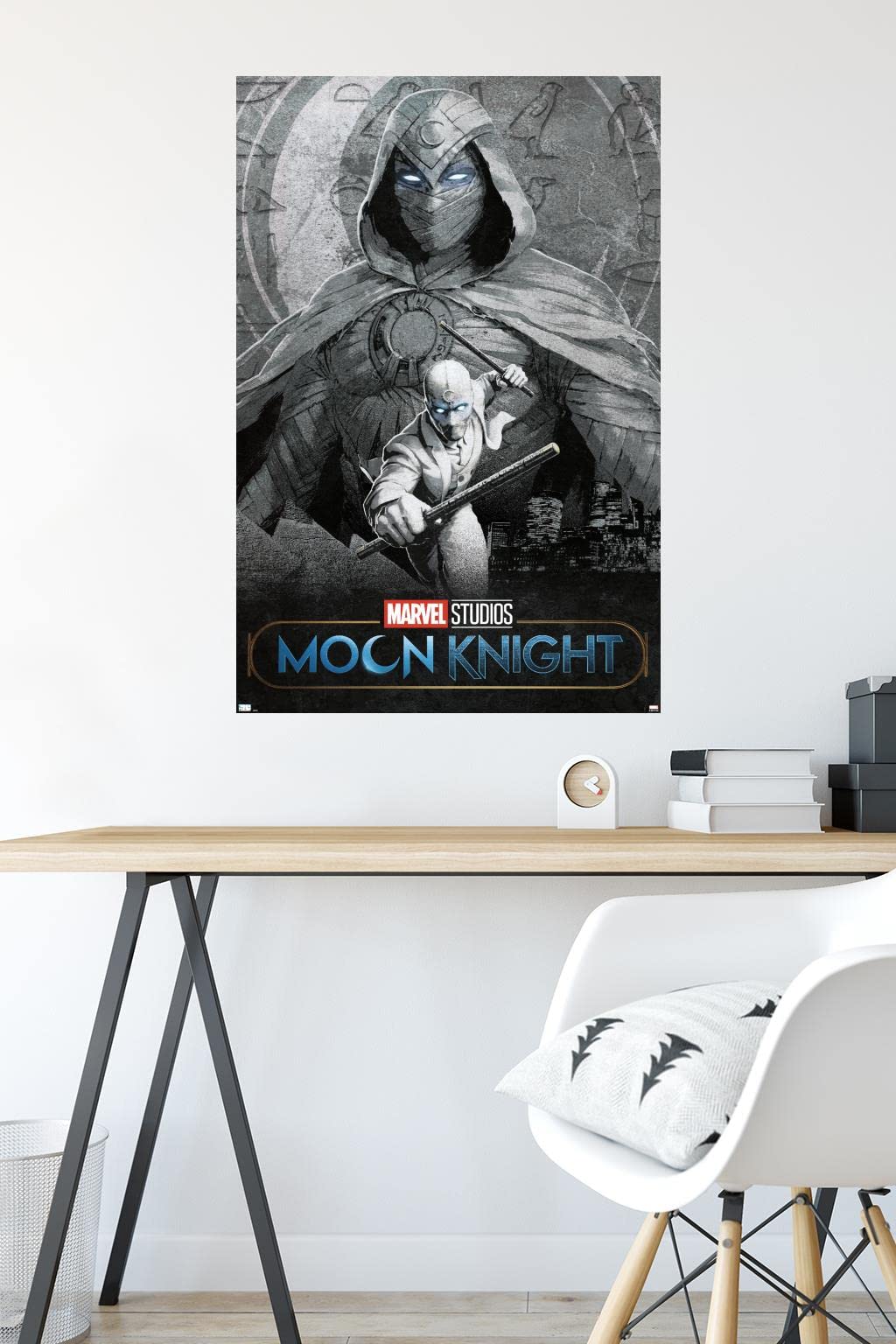 Trends International Marvel Moon Knight - Teaser Wall Poster, 22.375'' X 34'', Unframed Version