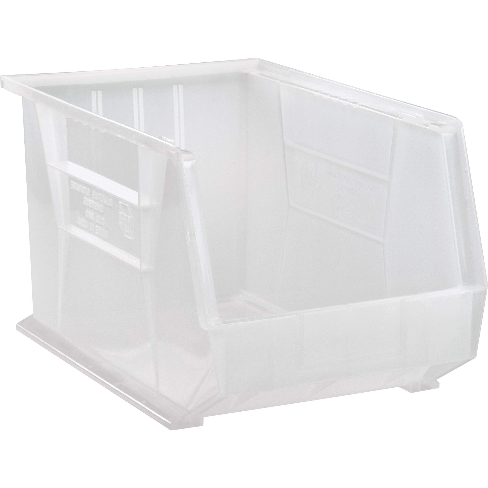 Ultra Hang & Stack Bin Clear 18In X 11In X 10In