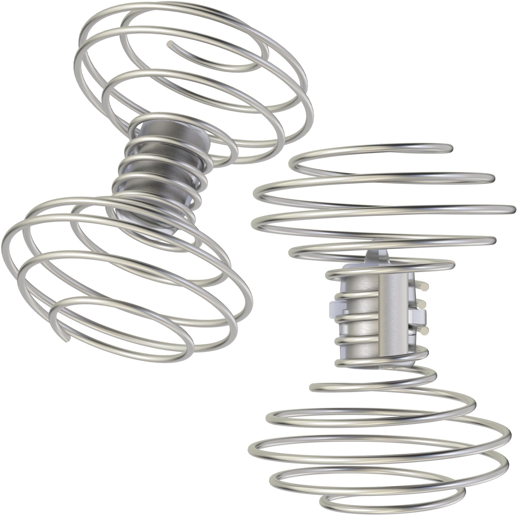 PowerWhisk [2 Pack] No Clumps Powerful Protein Shaker Balls | Double the weight of a Shaker Ball | Stainless Steel Wire Whisk Ba