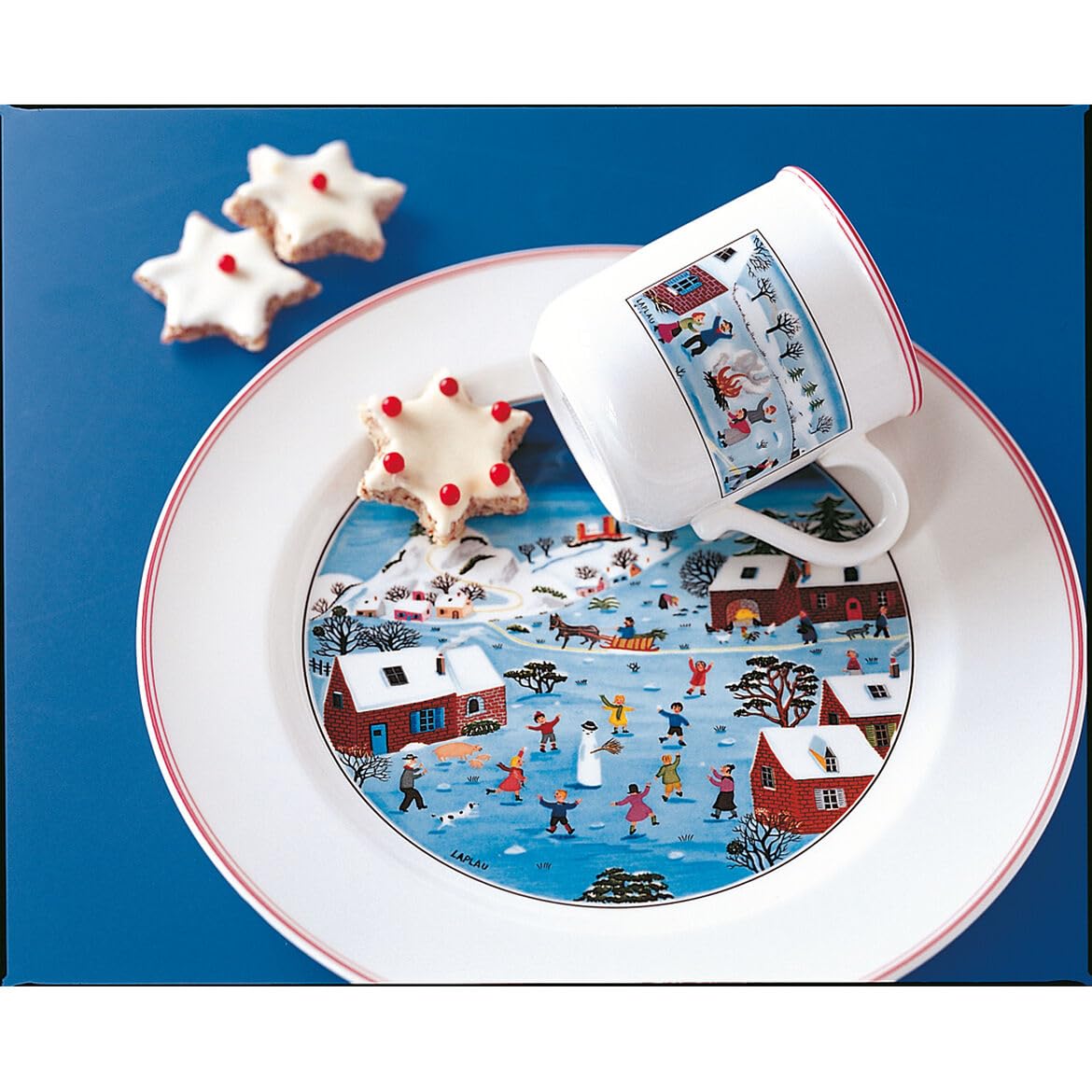 Villeroy & Boch Naif Christmas Dinner Plate, 10.5''