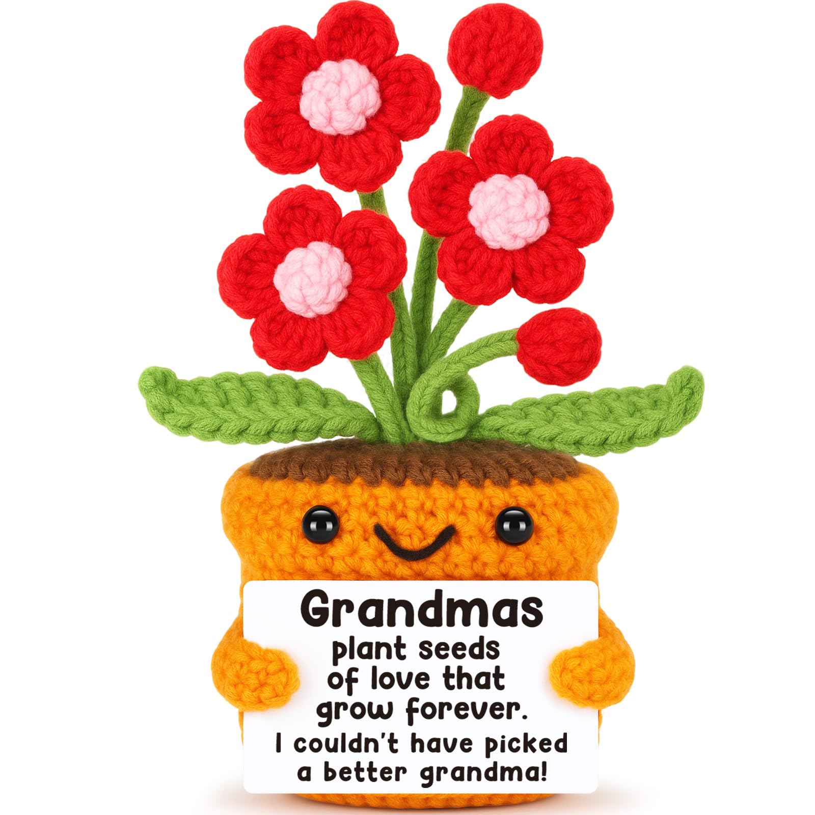 Agantree art Gift for Grandma from Granddaughter or Grandson, Birthday, Grandparents Day, Retirement or Christmas Sentimental Gi