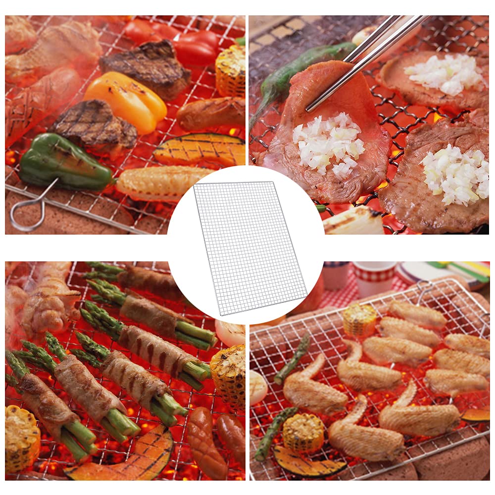 Joyray Grill Rack Grids, Stainless Steel Bbq Roasting Rack Or Baking/Cooling Rack, For Oven And Outdoor Barbeque,Oven & Dishwash