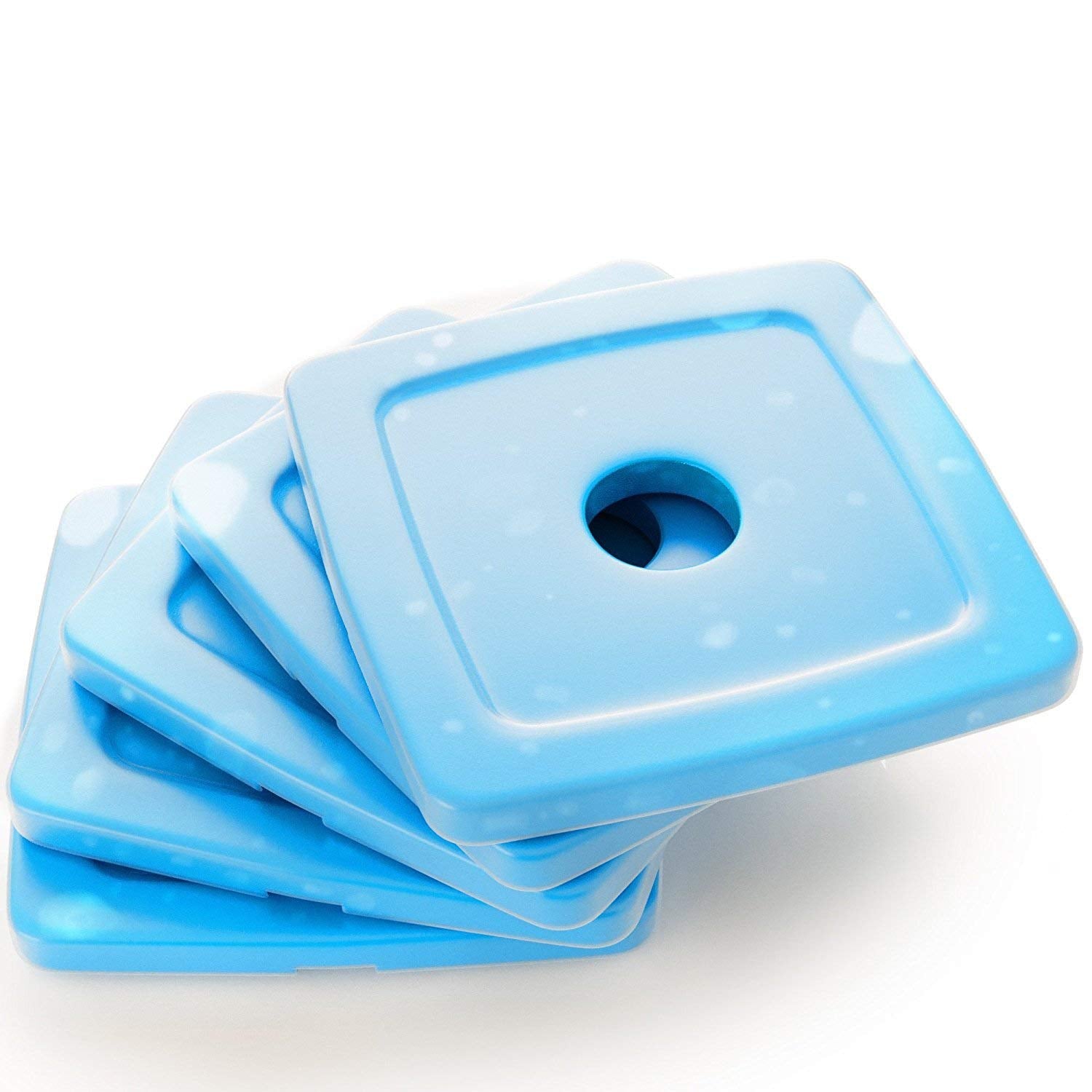 Healthy Packers Ice Pack For Lunch Box - 5 Ice Packs - Original Slim & Long-Lasting Freezer Packs For Your Lunch Or Cooler Bag