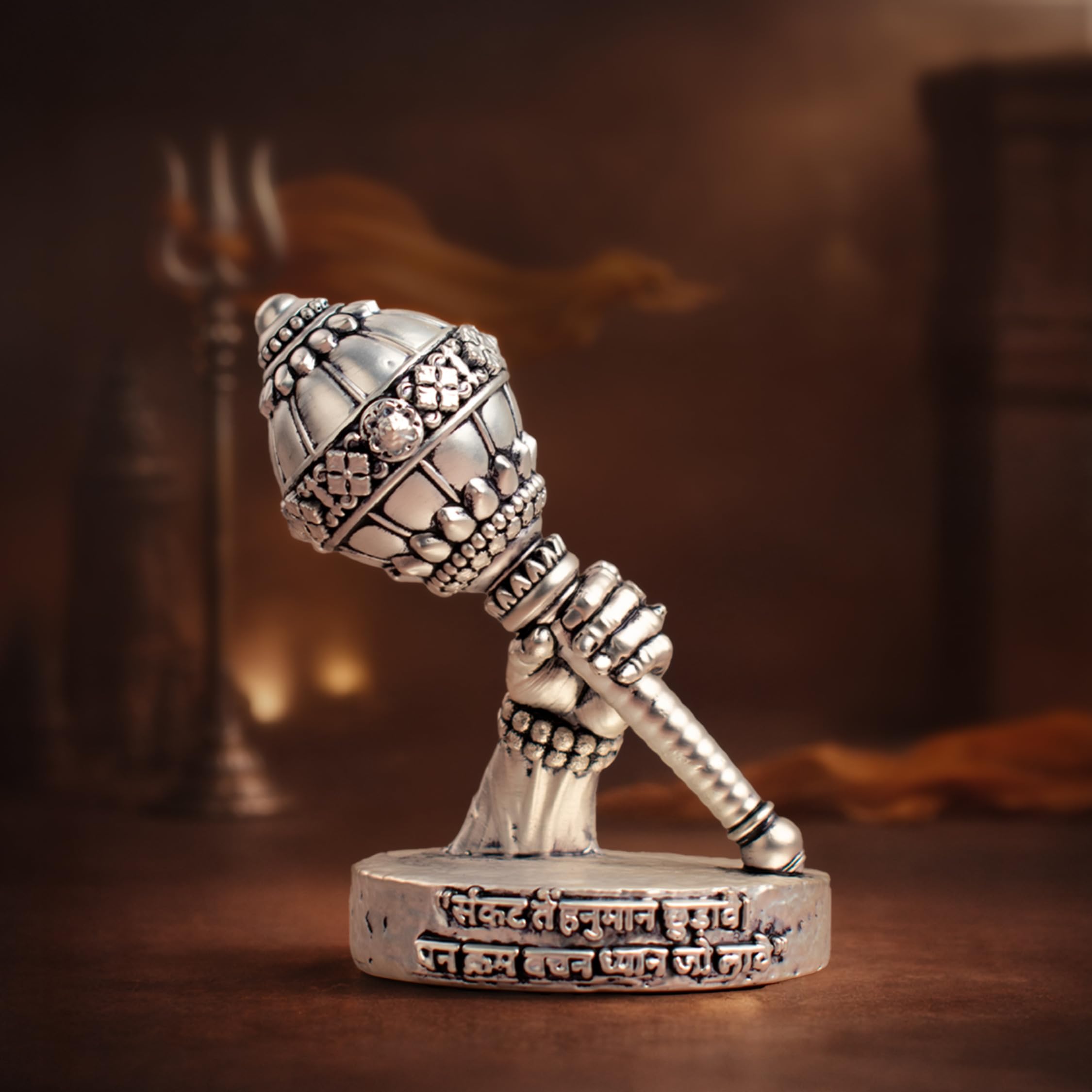 Silver Hanuman Gada