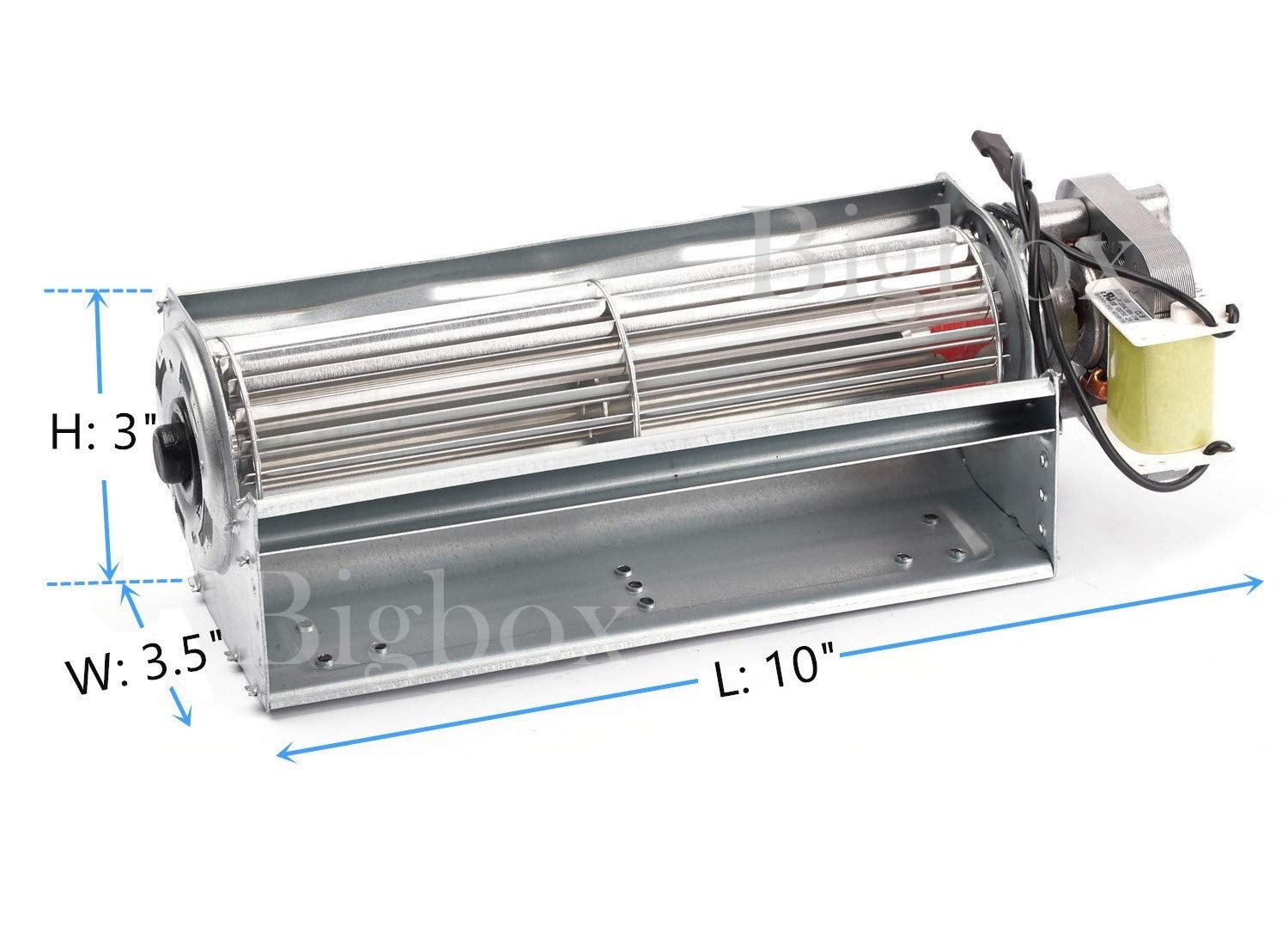 Adviace Replacement Fireplace Fan Blower for Heat Surge Electric Fireplace, Amish Fireplace, Squirrel Cage Blower for Heat Surge