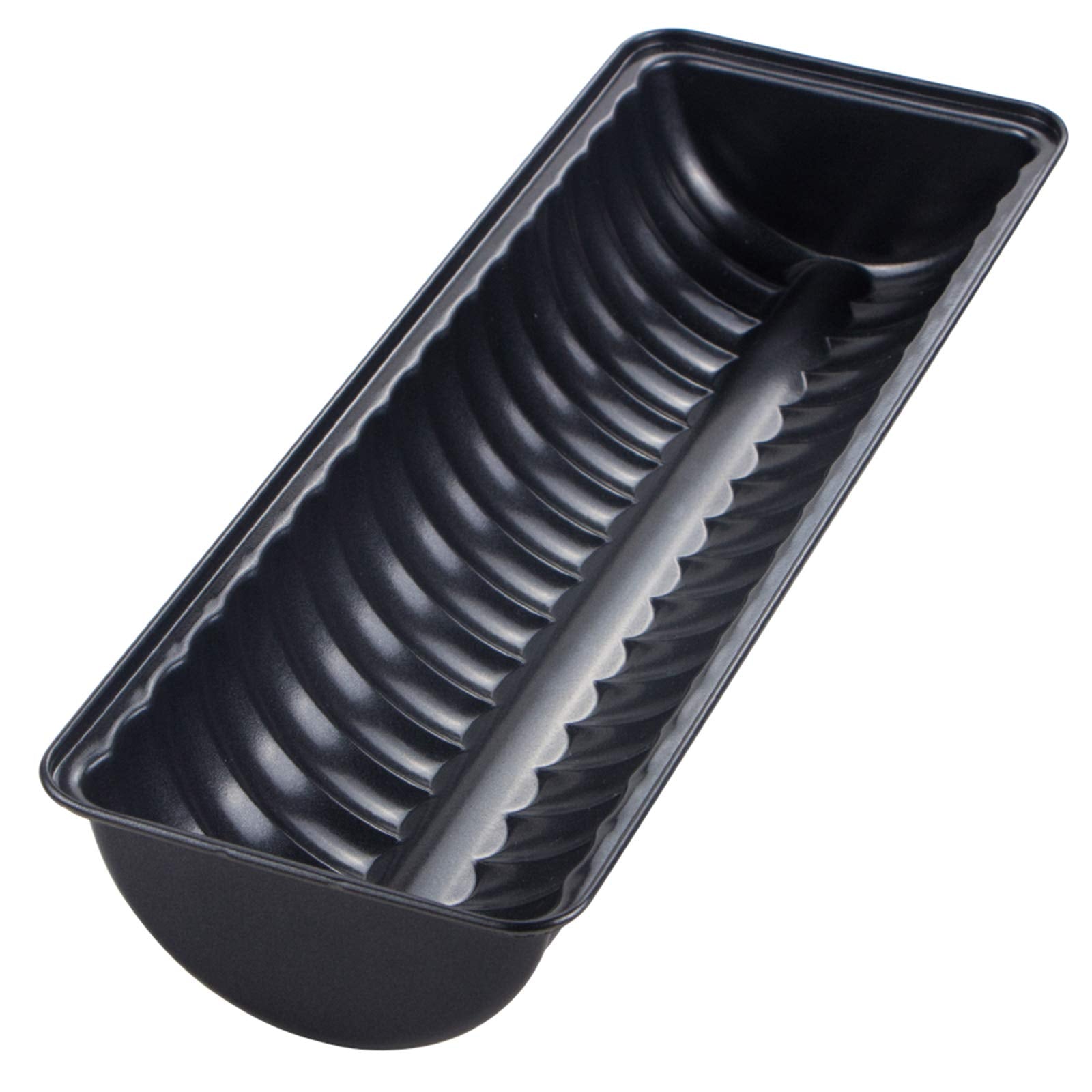 Webake Almond Cake Pan Non-Stick Loaf Pan Carbon Steel Baking Pan 13 X 4 Inch