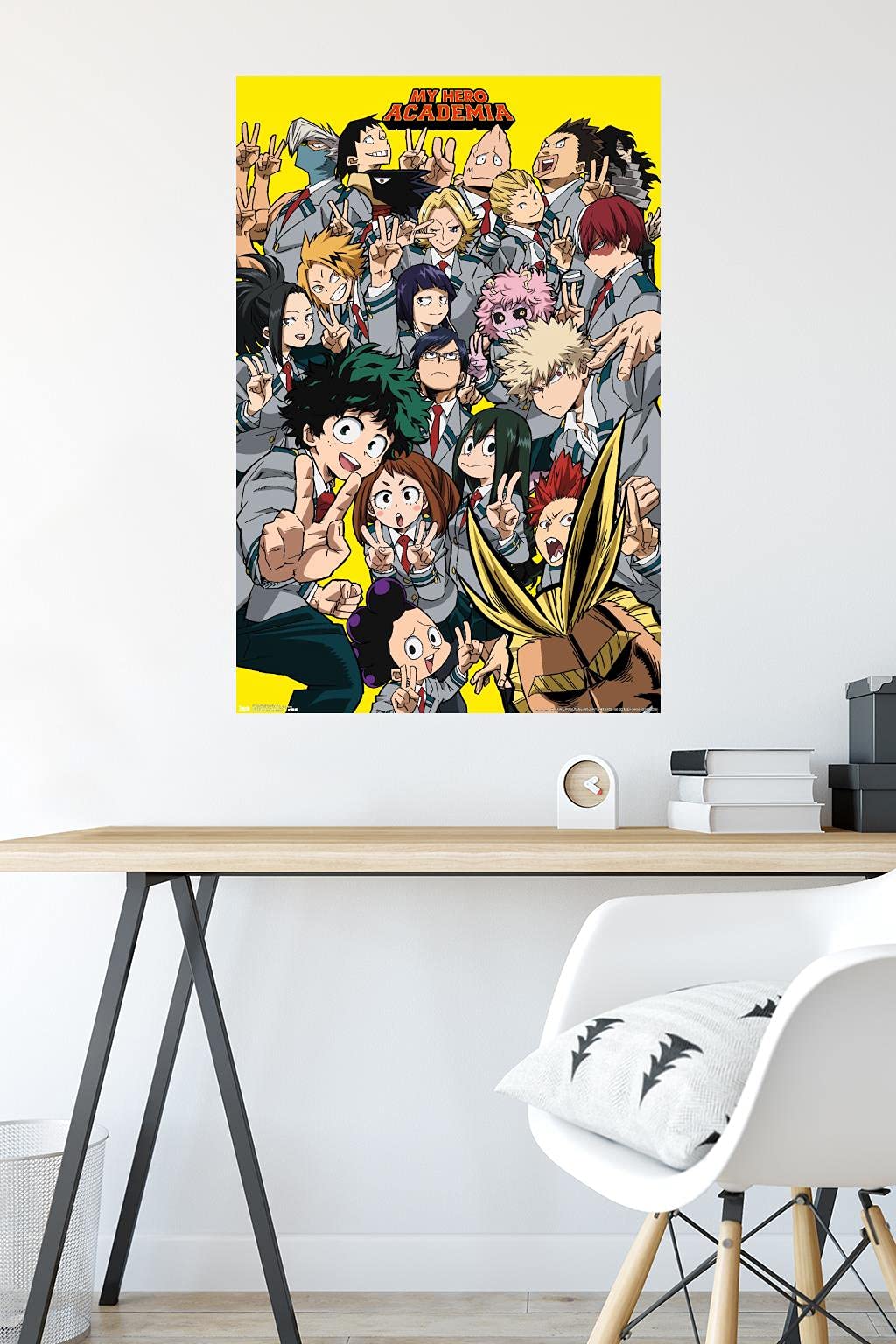 Trends International My Hero Academia - Selfie Wall Poster, 22.375'' X 34'', Unframed Version,Bedroom
