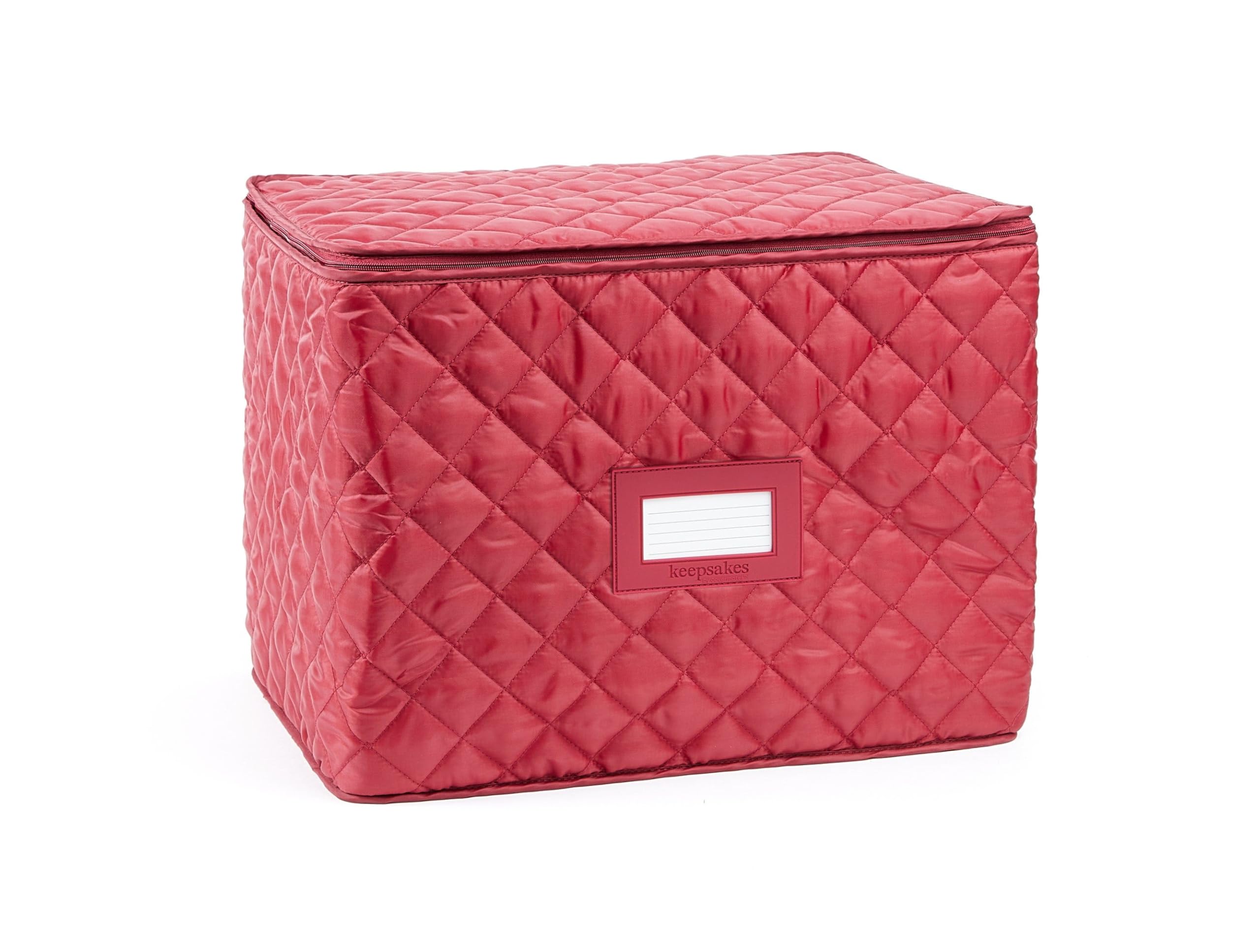 Covermates Keepsakes - Adjustable Glassware Storage - Padded Protection - Id Window - Stain Resistant - Machine Washable - China