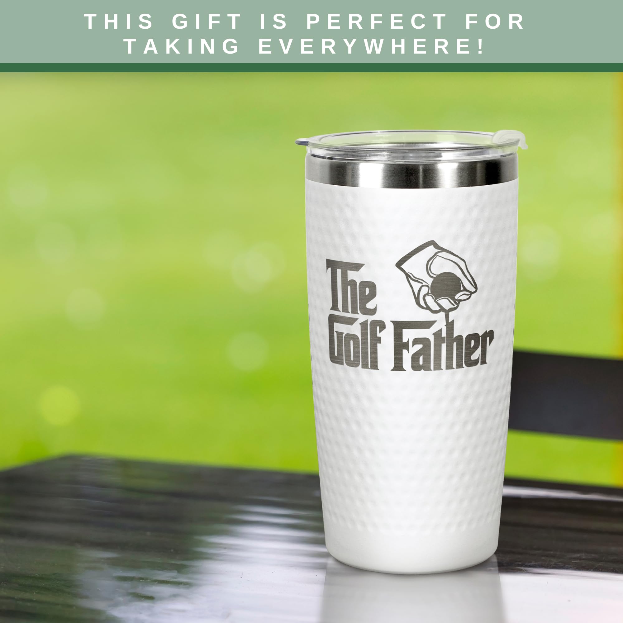HUNIGIFT Gifts for Dad - Golf Gifts for Dad - New Dads Christmas Gift from Daughter, Son, Kids - Golfing Gift for Men, Golfers -