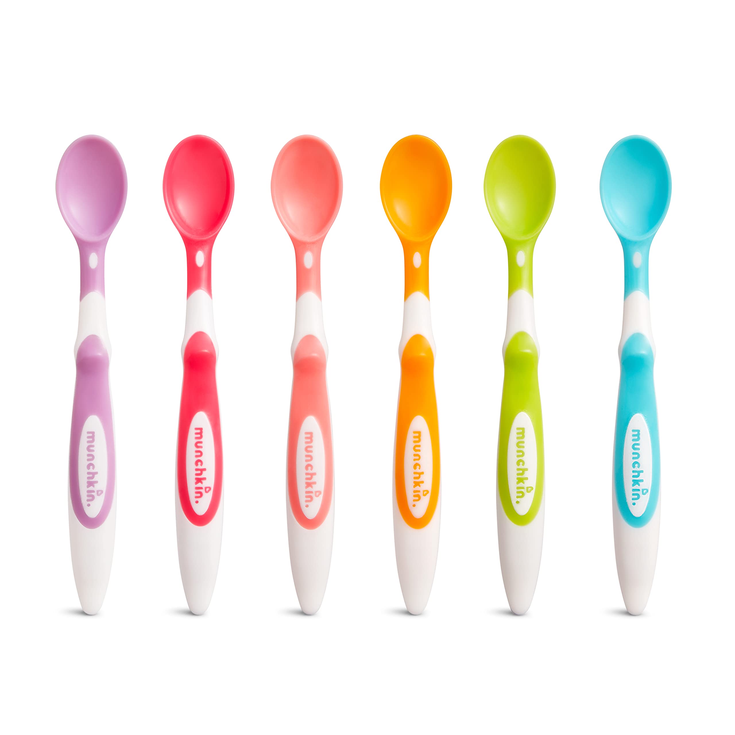 munchkin FDMU10062P Soft Baby Food Spoon, Set of 6