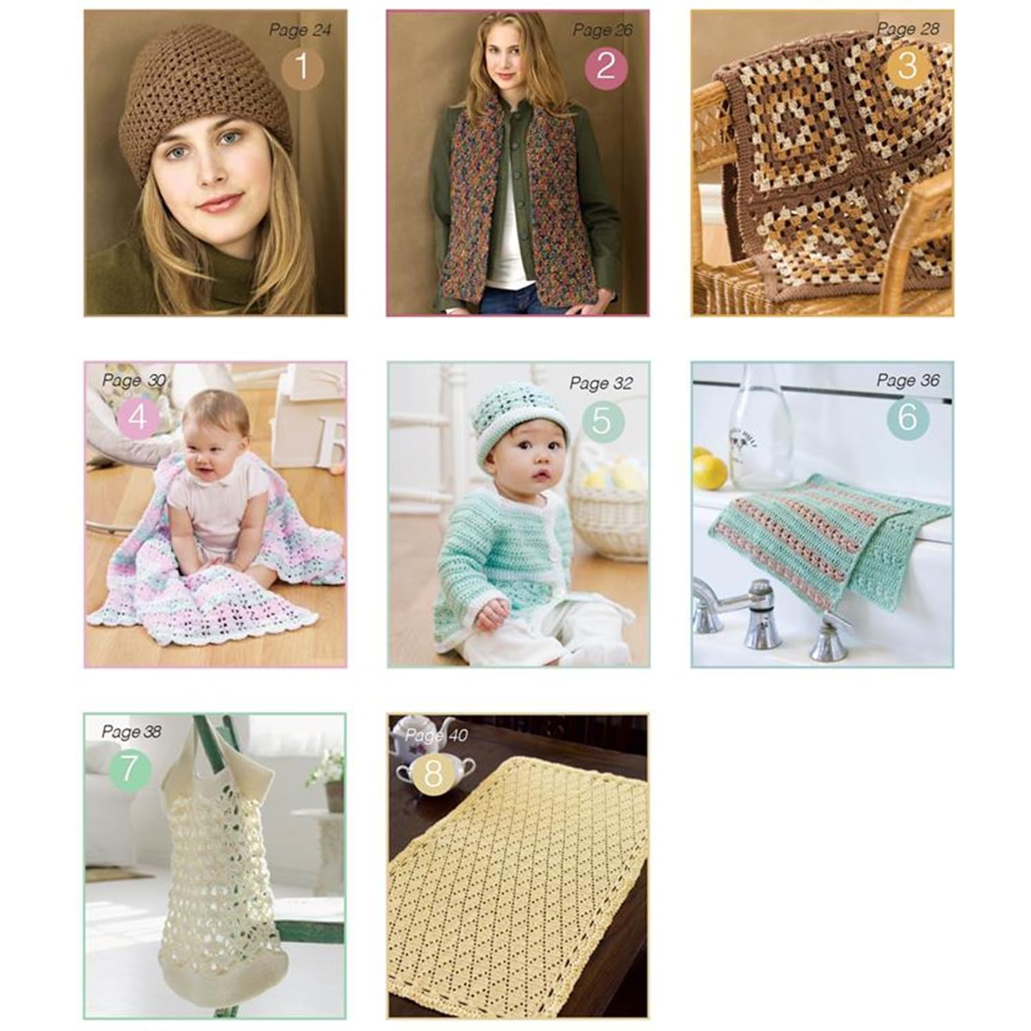 Coats Crochet Book, Multicoloured