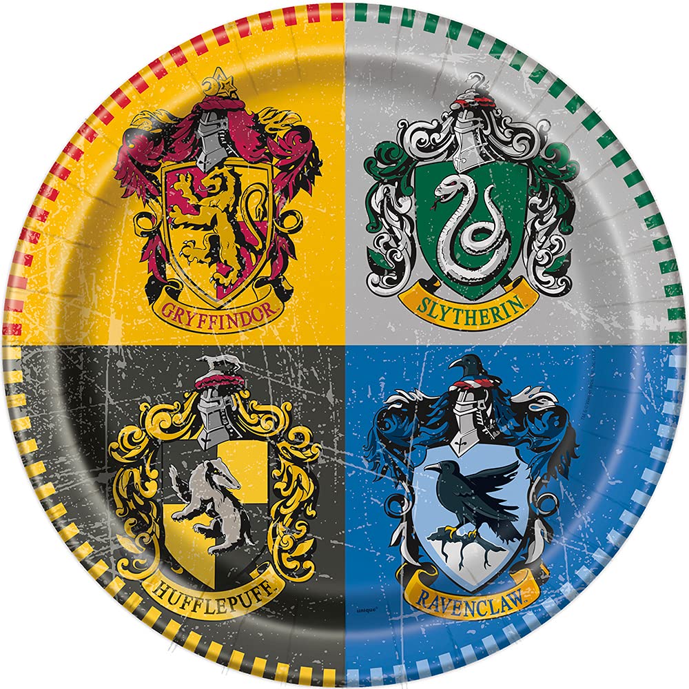 Harry Potter Paper Party Plates, 8Ct