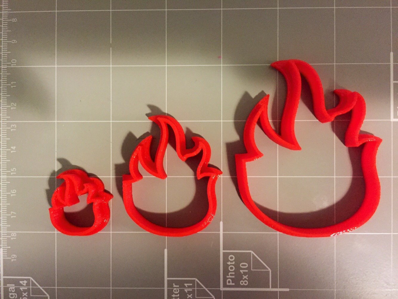 Fire Flame Cookie Cutter (4 Inch)