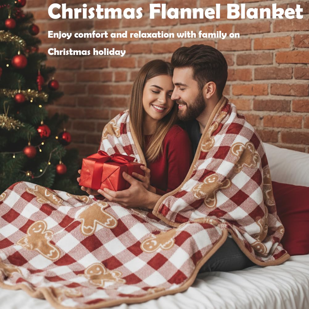 Cozy Christmas Gifts for Women - Unique Holiday Gift Basket with Soft Throw Blanket, Chic Glass Tumbler & Spa Set - Holiday Pres