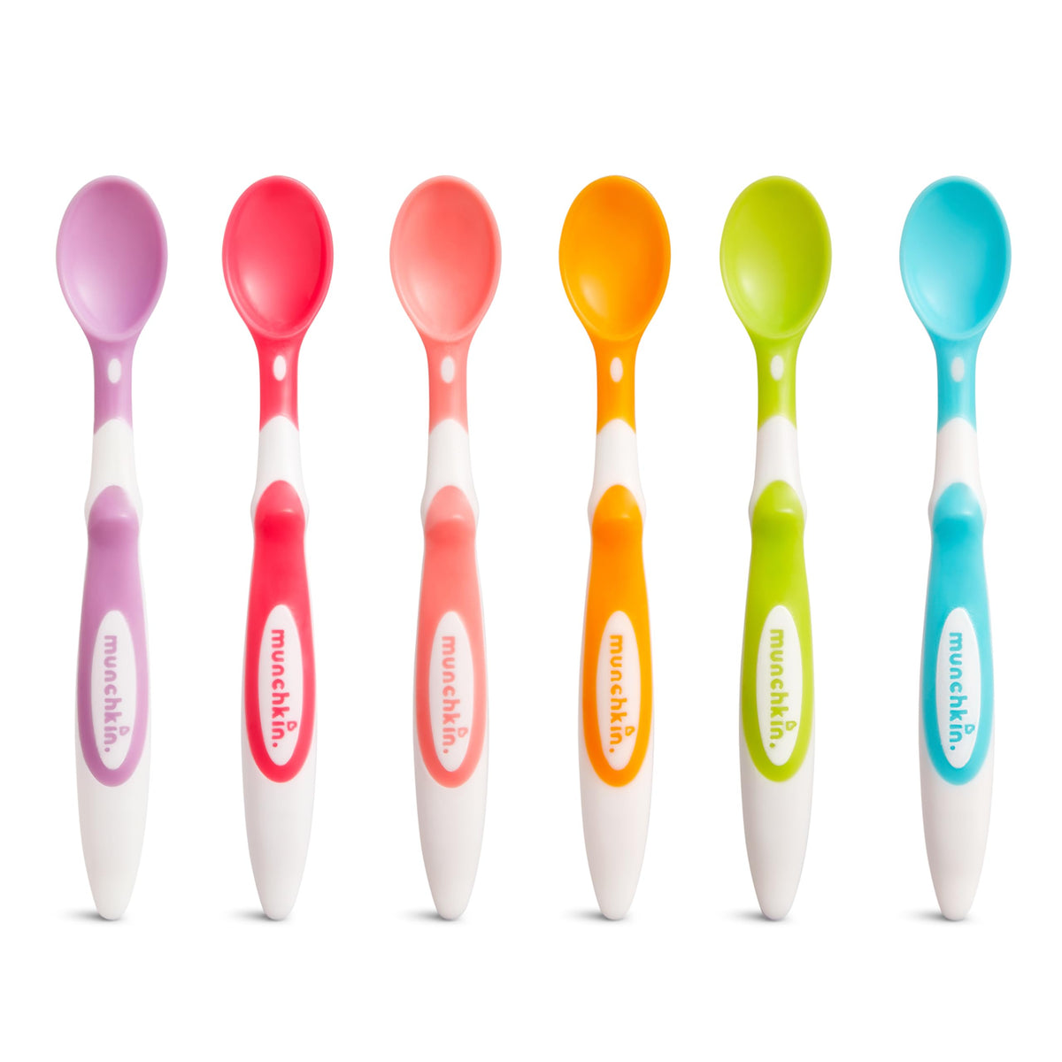 Munchkin Soft Tip Baby Spoons, Bpa Free, 6 Pack