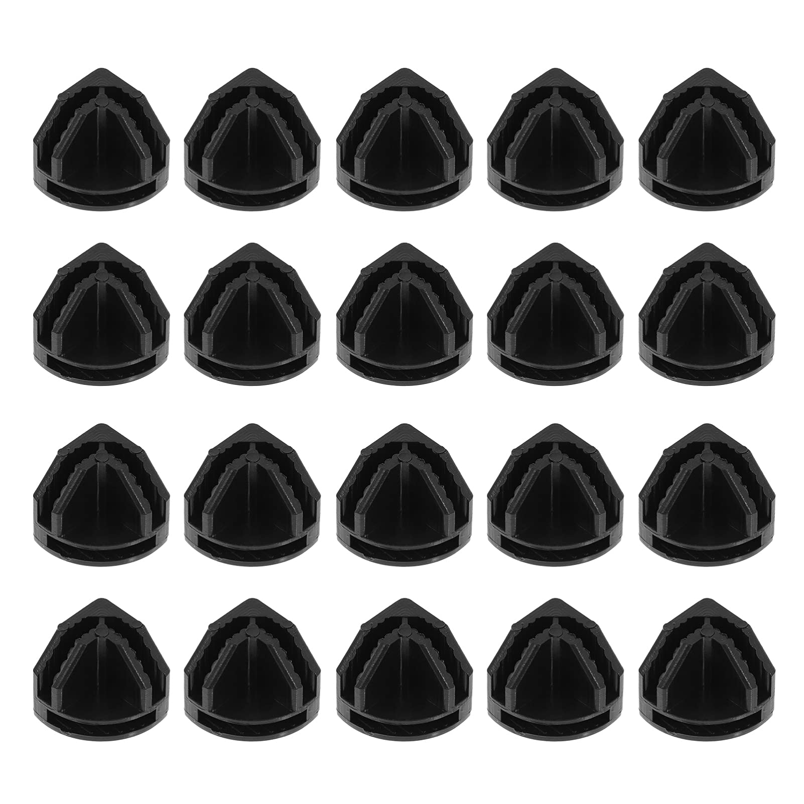 ARTIBETTER Wire Cube Connectors 20 Pack Plastic Closet Connectors for Shelving Assembly Buckles Snap Combination Cabinet Clips f