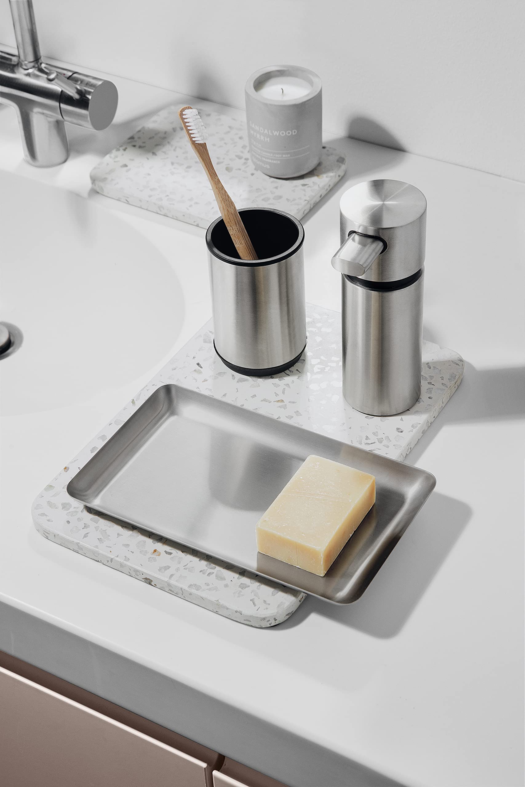 Blomus Basic Stainless Steel Tray 4'' X 7''