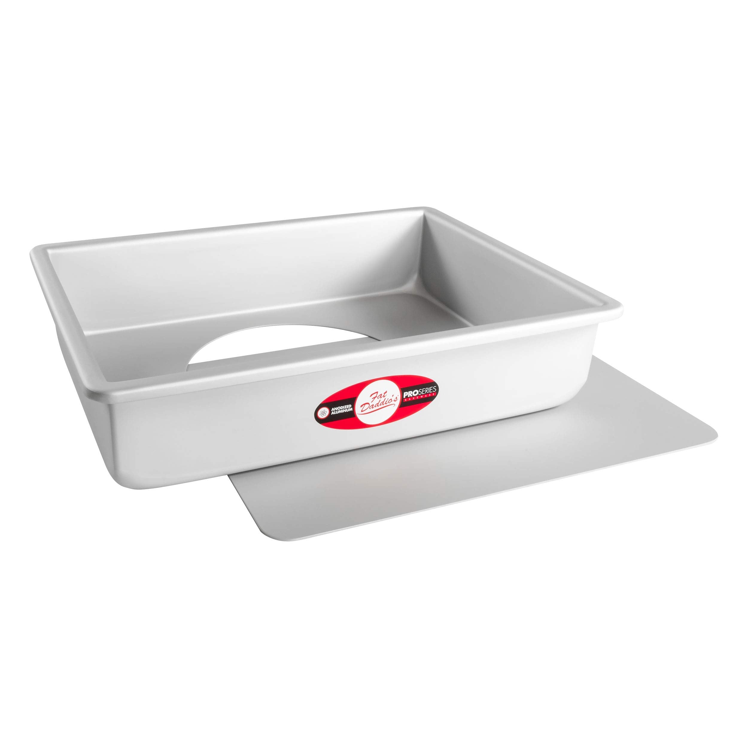 Fat Daddio'S Sheet Cheesecake Pan With Removable Bottom Anodized Aluminum, 9 X 13 X 3 Inch, Silver