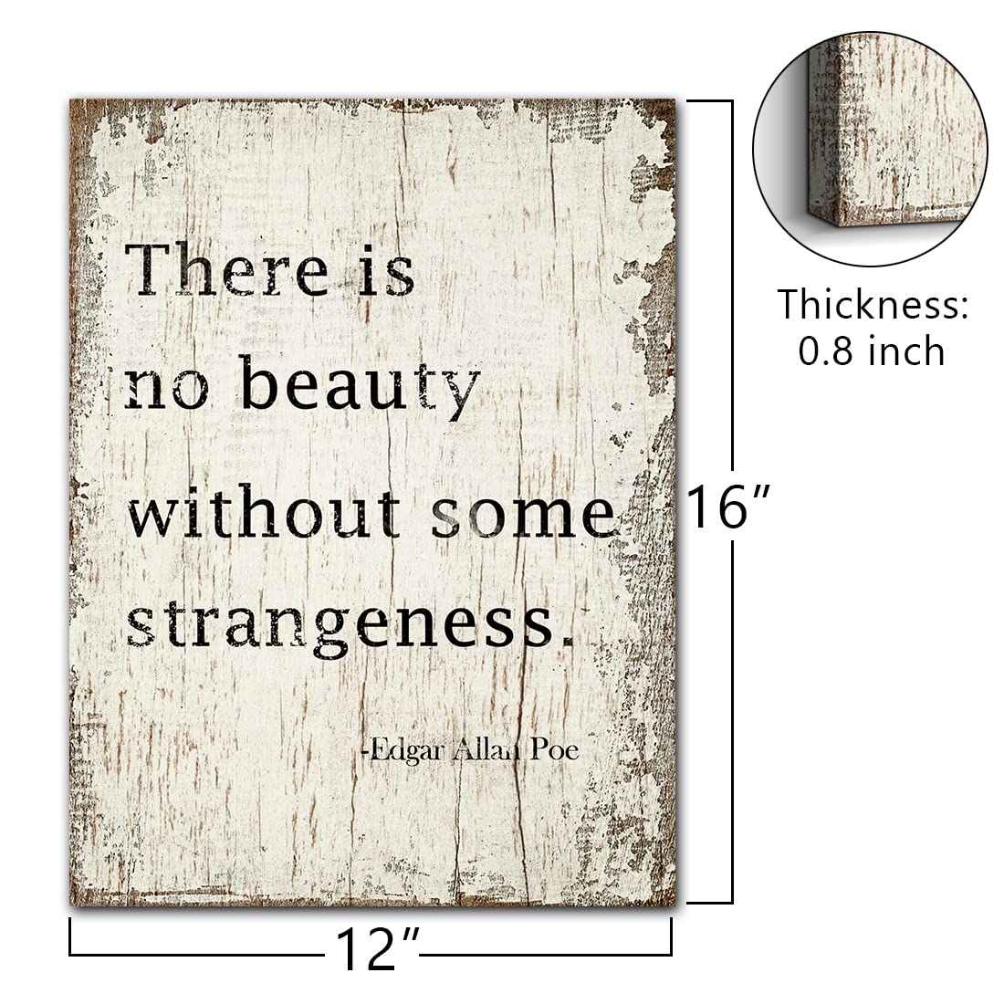 Inspirational Wall Art Motivational Canvas Prints On Wood Texture Pictures Vintage Framed Quotes Paintings For Home Office Livin