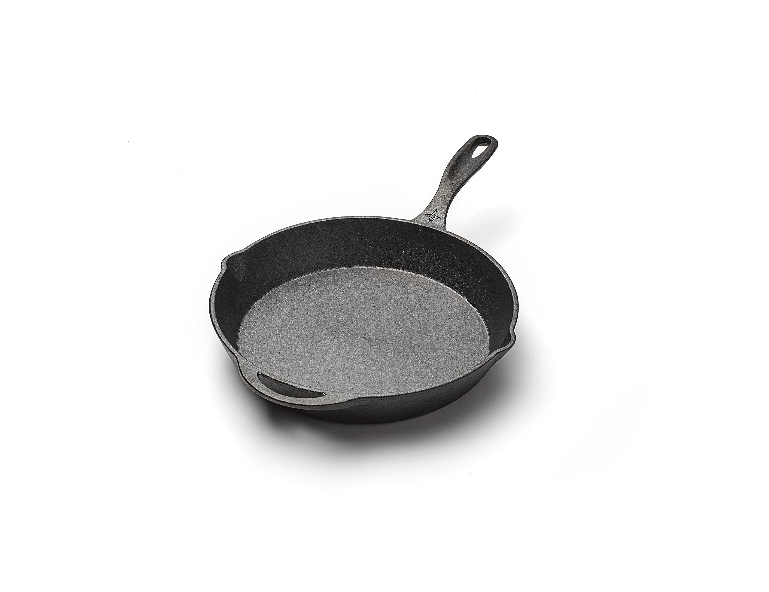 Barebones 12-Inch Cast Iron Skillet - Non Stick Frying Pans - Camping Skillet