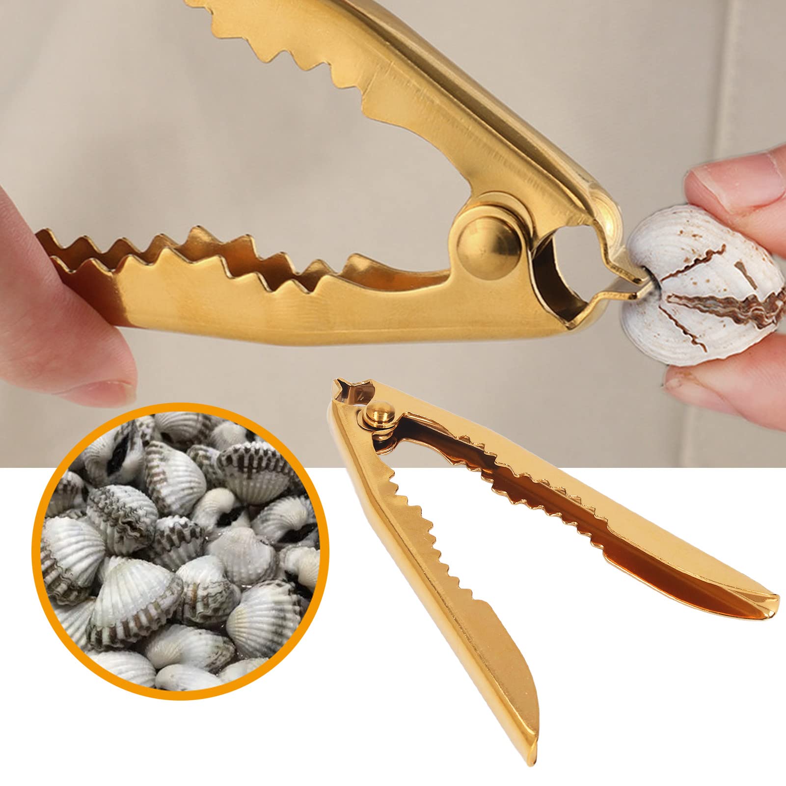 Fdit Crab Crackers And Tools, Stainless Steel Seafood Shell Cracking Tool Crab Leg Crackers Lobster Nut Crackers Opener For Home