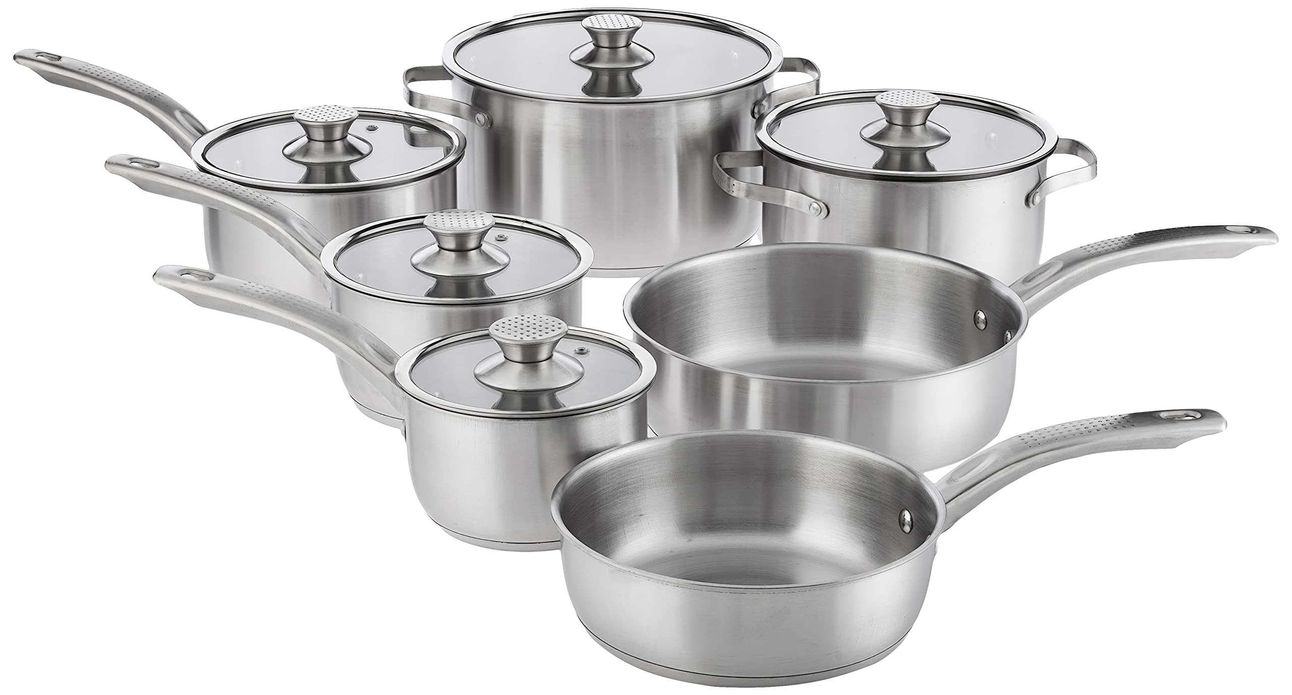 Old Dutch 1519 12 Pc. Stainless Steel Cookware Sets