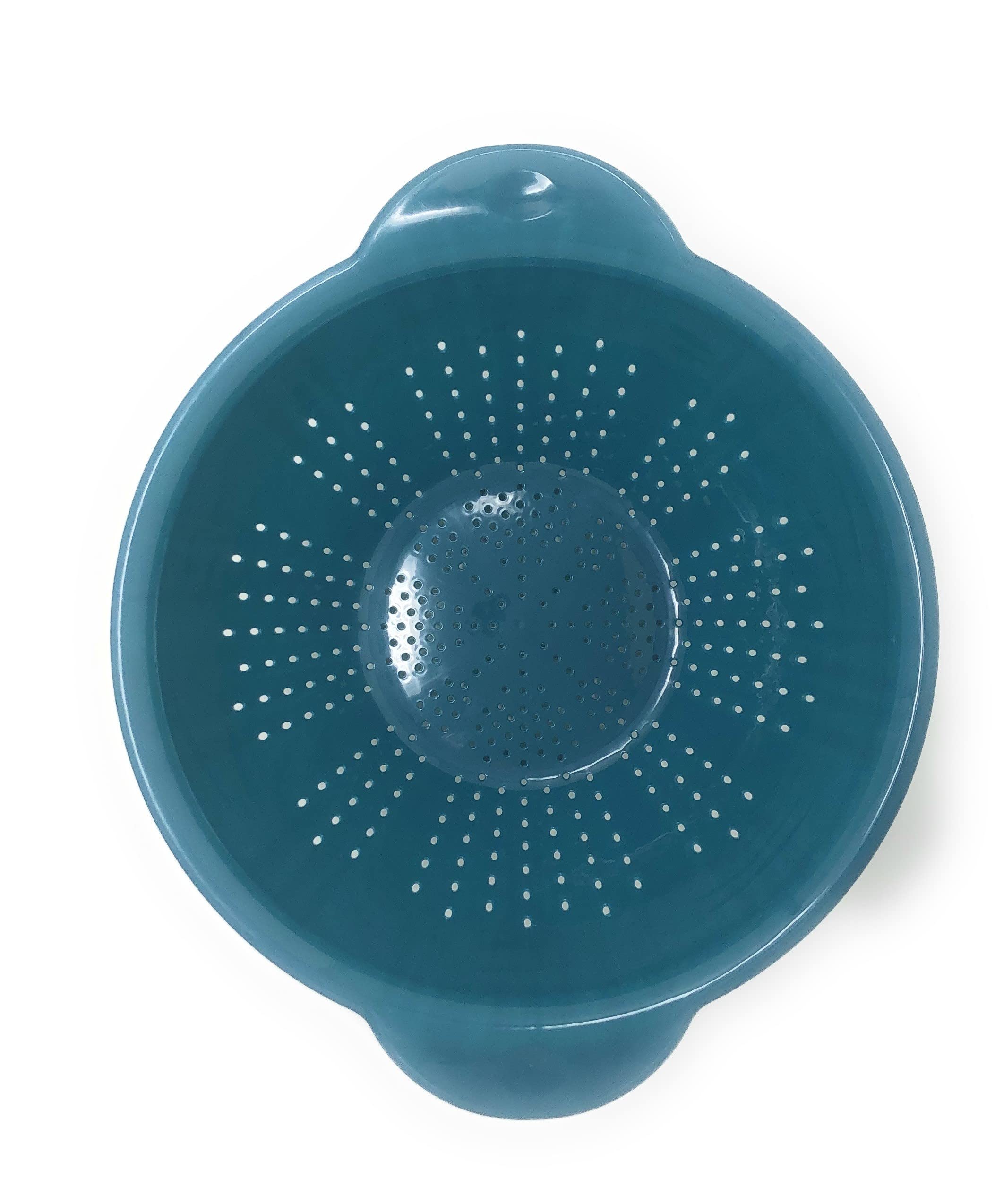 Debra'S Kitchen Made In Usa 4Qt Colander, Teal (14Dk181)