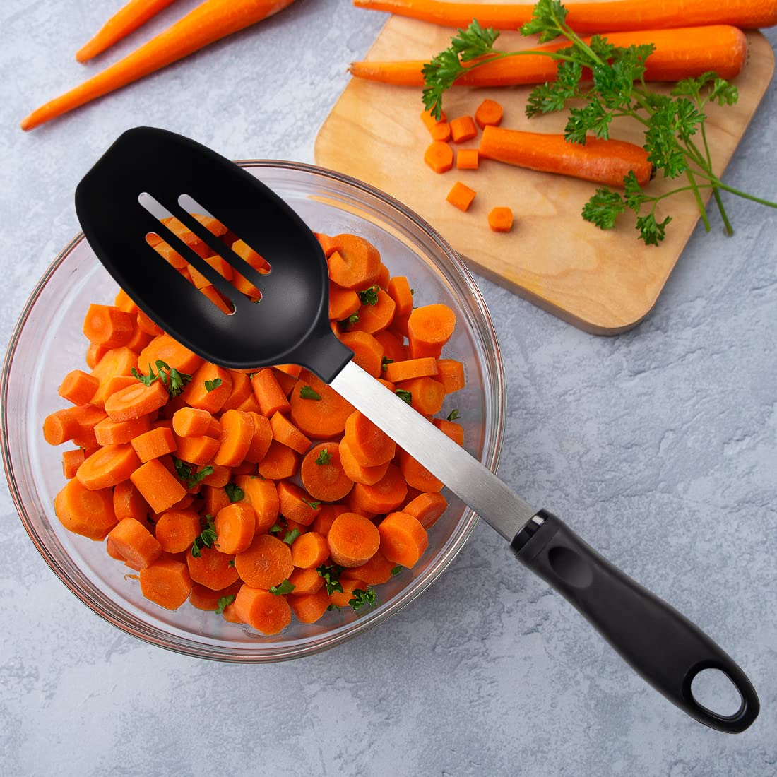 Rada Non-Scratch Basting Spoon, Slotted Spoon, Slotted Turner & Ladle