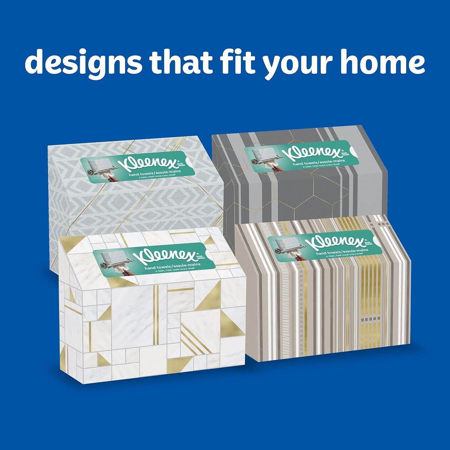 Kleenex 2740008 Hand Towels 1-Ply 60 Towels/Box (38586)