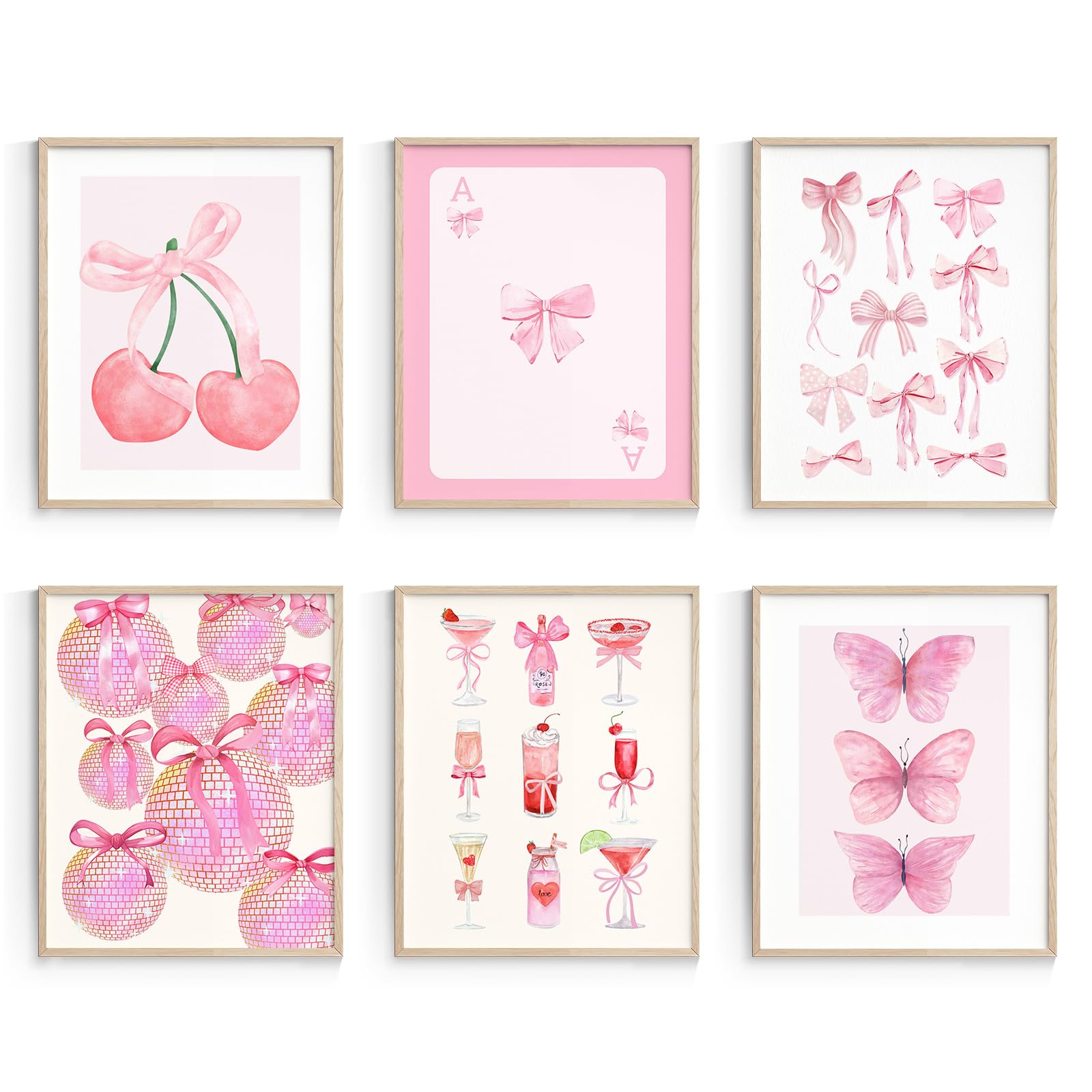 Habseligkeit Pink Danish Pastel Wall Art Prints, Woman Fashion Wall Art Posters For Room Decor Aesthetic, Unique Room Decor For