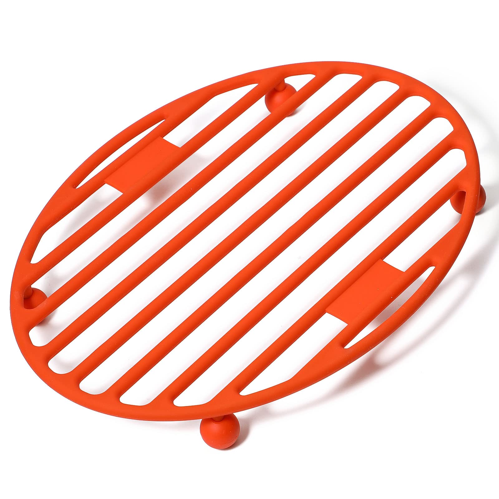 Webake Roasting Rack Oval Silicone 11X8 Inches Cooling Drying Rack Kitchen Cooking Rack For Baking Roasting Pan, Heat-Resistant