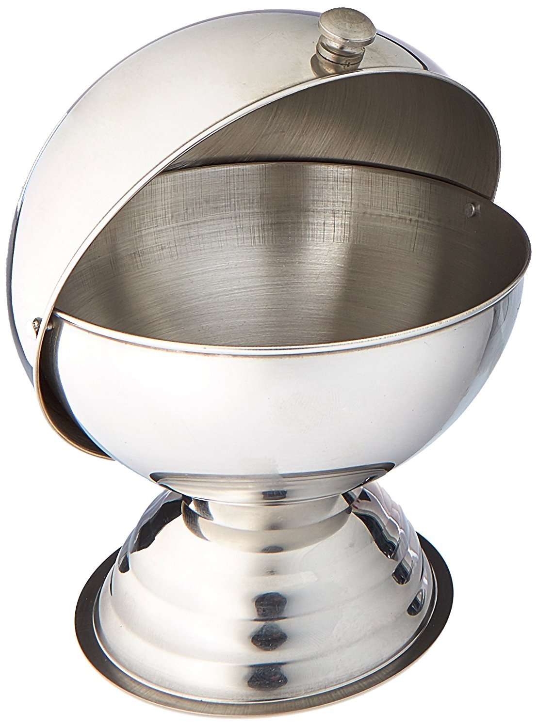 Winco 20 Ounce Sugar Bowl With Roll Top (2)