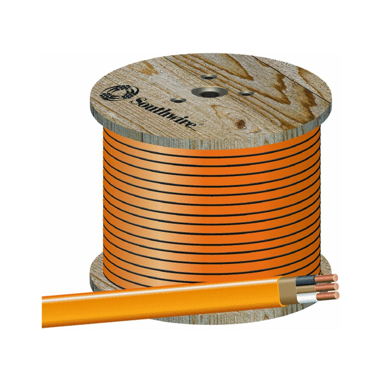 SOUTHWIRE 1000 FT. 10/2 Solid ROMEX SIMPULL CU NM-B W/G Wire 28829001