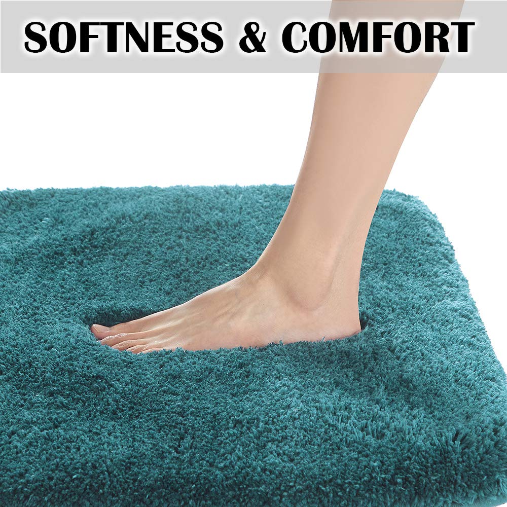 Suchtale Large Bathroom Rug Extra Soft And Absorbent Shaggy Bathroom Mat Machine Washable Microfiber Bath Mat For Bathroom Non S