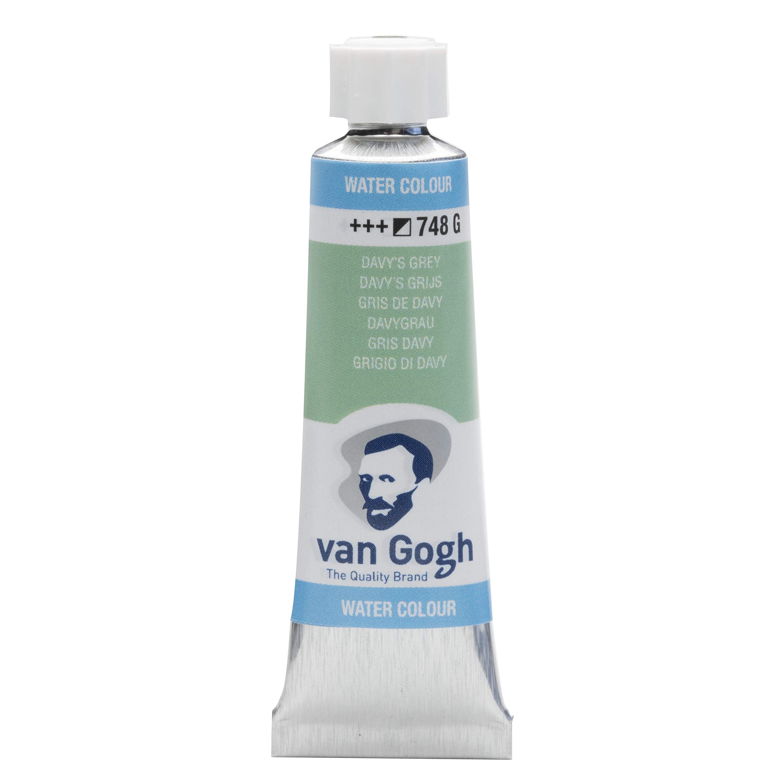 Van Gogh Watercolor Paint, 10Ml Tube, DavyS Grey 748
