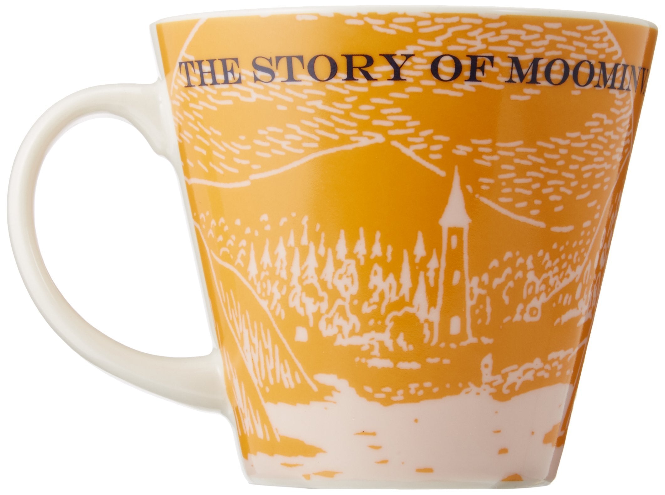 Yamaka Shoten Mm630-11J Moomin Initial Mug, J, Capacity: Approx. 11.8 Fl Oz (340 Ml), Microwave Safe, Moomin Goods, Scandinavian