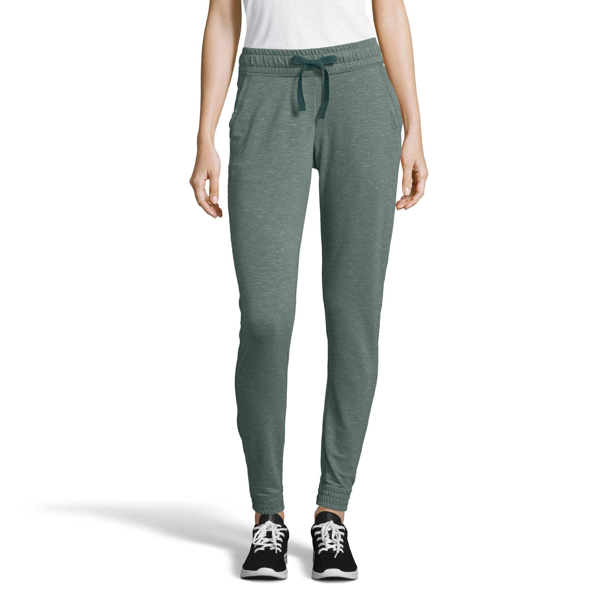 Hanes Womens Tri-Blend French Terry Jogger With Pockets