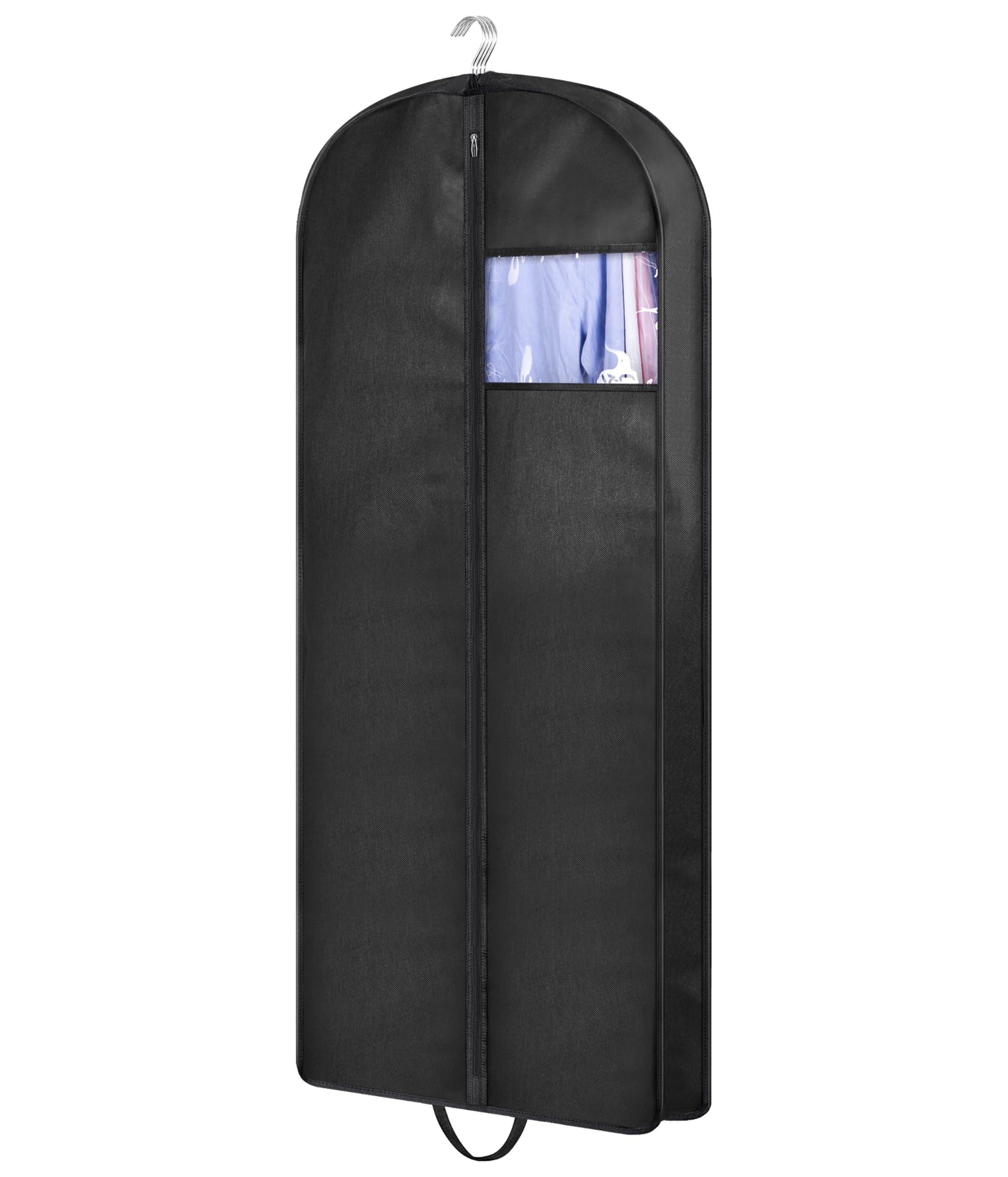 Kimbora 54'' Garment Bag For Travel, Gusseted Suit Bags For Men With Handles Garment Bags For Hanging Clothes Storage Suit Cover