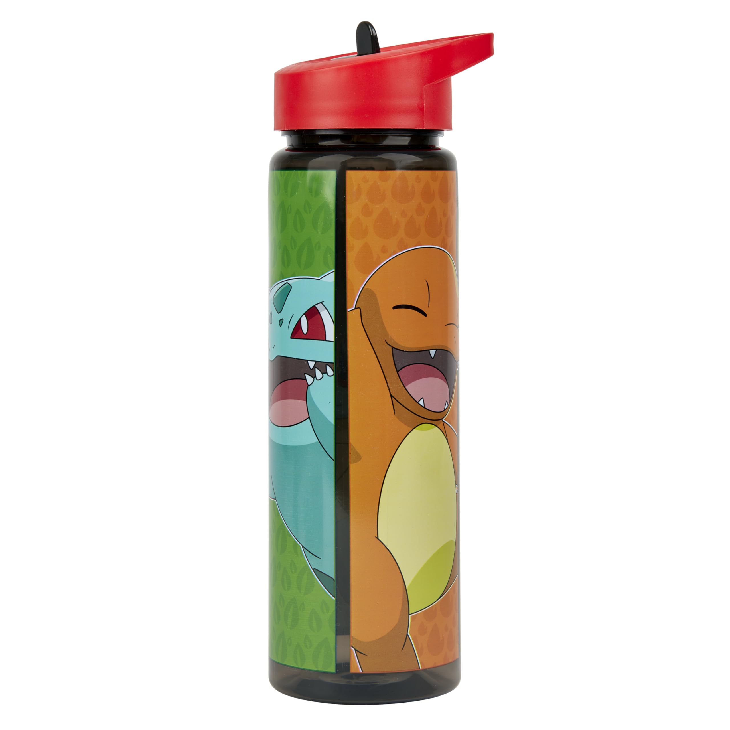 Hox Pokmon Drinks Bottle | Reusable BPAFree Plastic Water Bottle with Carry Loop | Removable Straw & Spills Proof | Perfect G