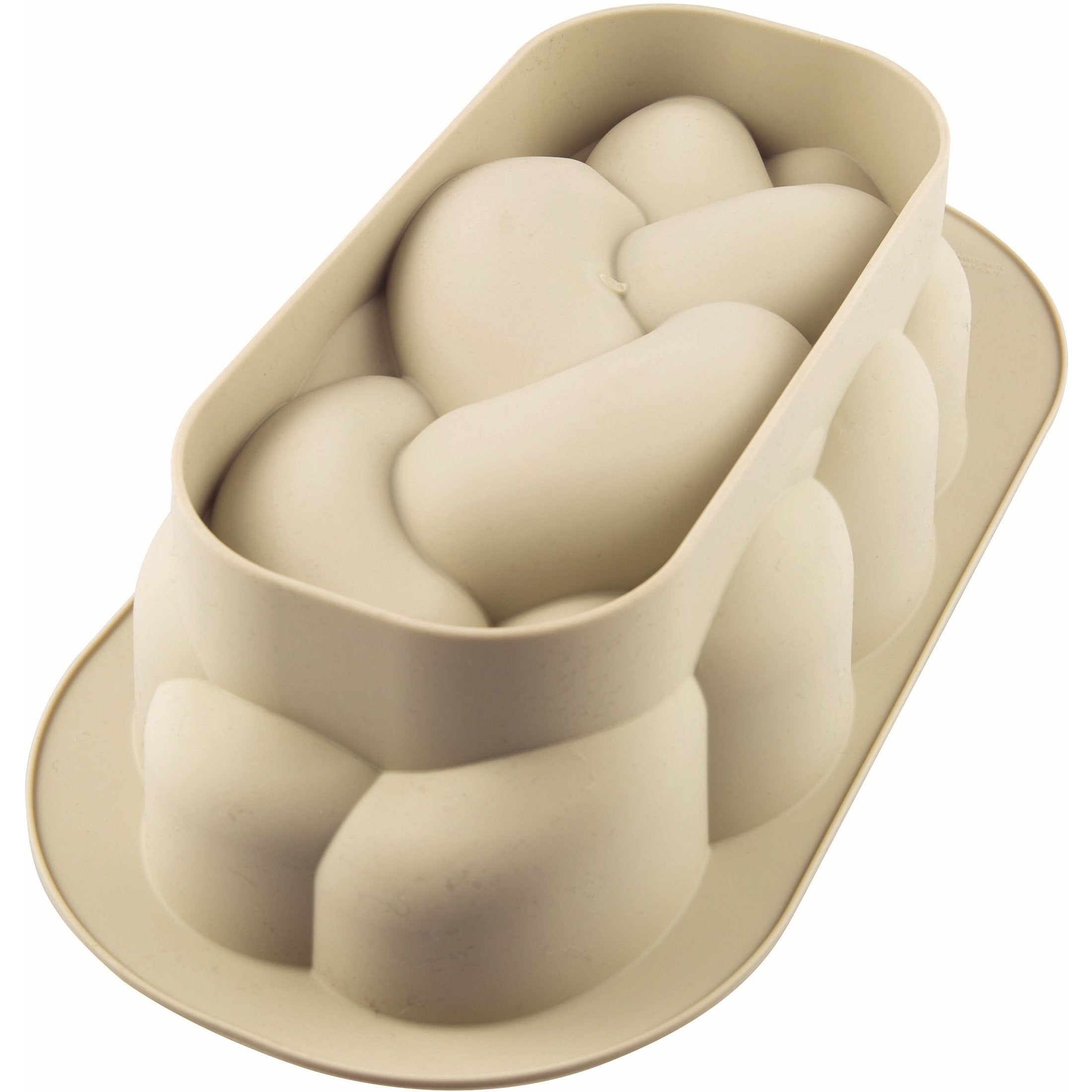 Silikomart Treccia Bread Mould, Grey