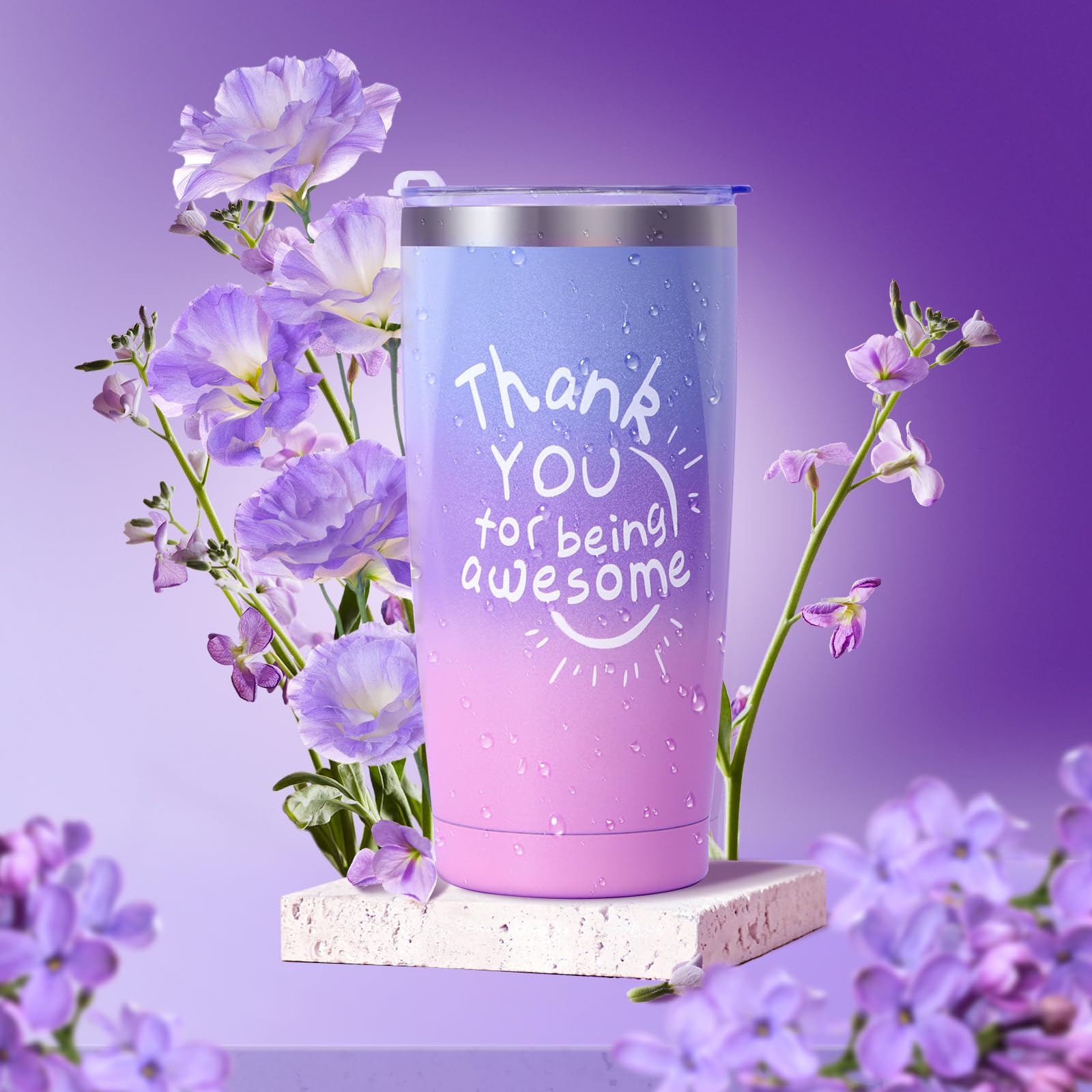 Macevia Birthday Gifts for Women, Unique Relaxing Lavender Gift Basket Set for Birthday, Mothers Day, Care Package Gifts for Mom