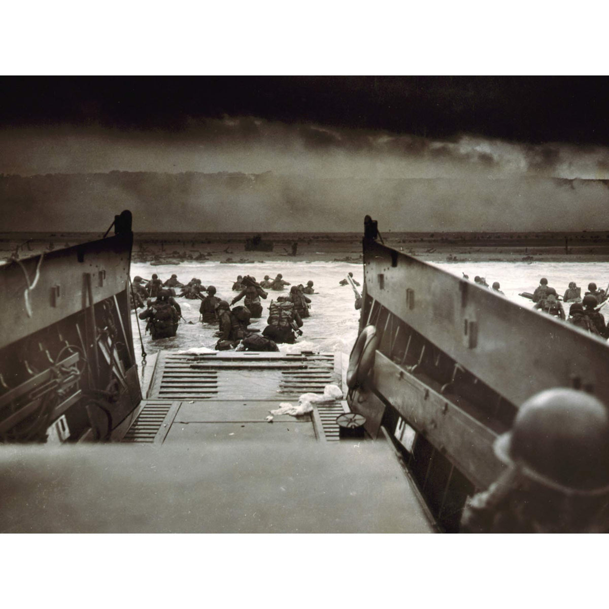 Wee Blue Coo War Military History D Day Landing Normandy Wwii Unframed Wall Art Print Poster Home Decor Premium