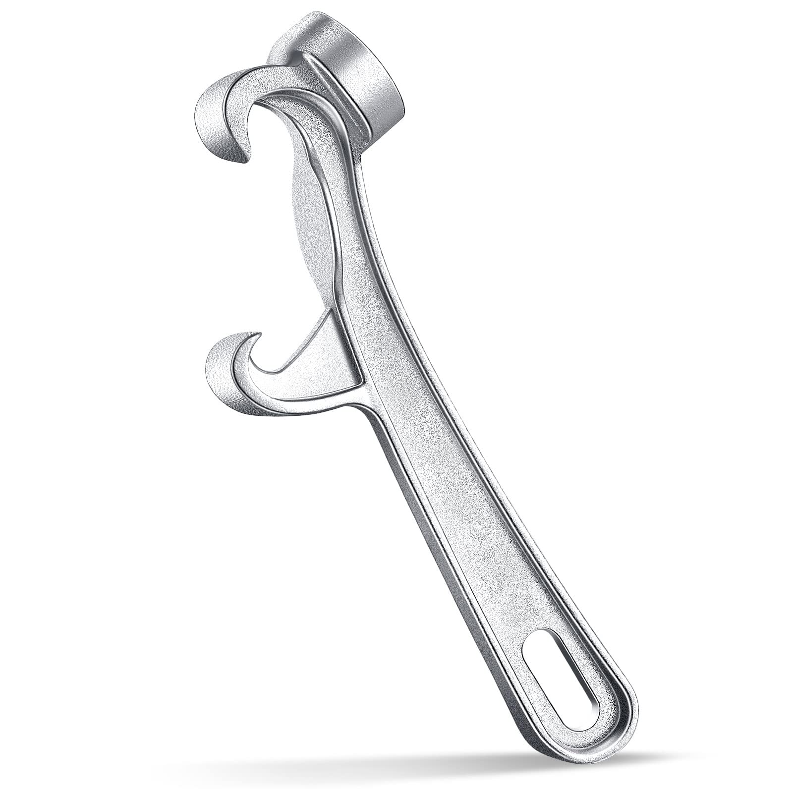 Romooa Aluminum Bucket Opener 5 Gallon Pail Opener Silver Buckets Lid Wrench Metal Can Opener Lid Remover Tool For Home Industri