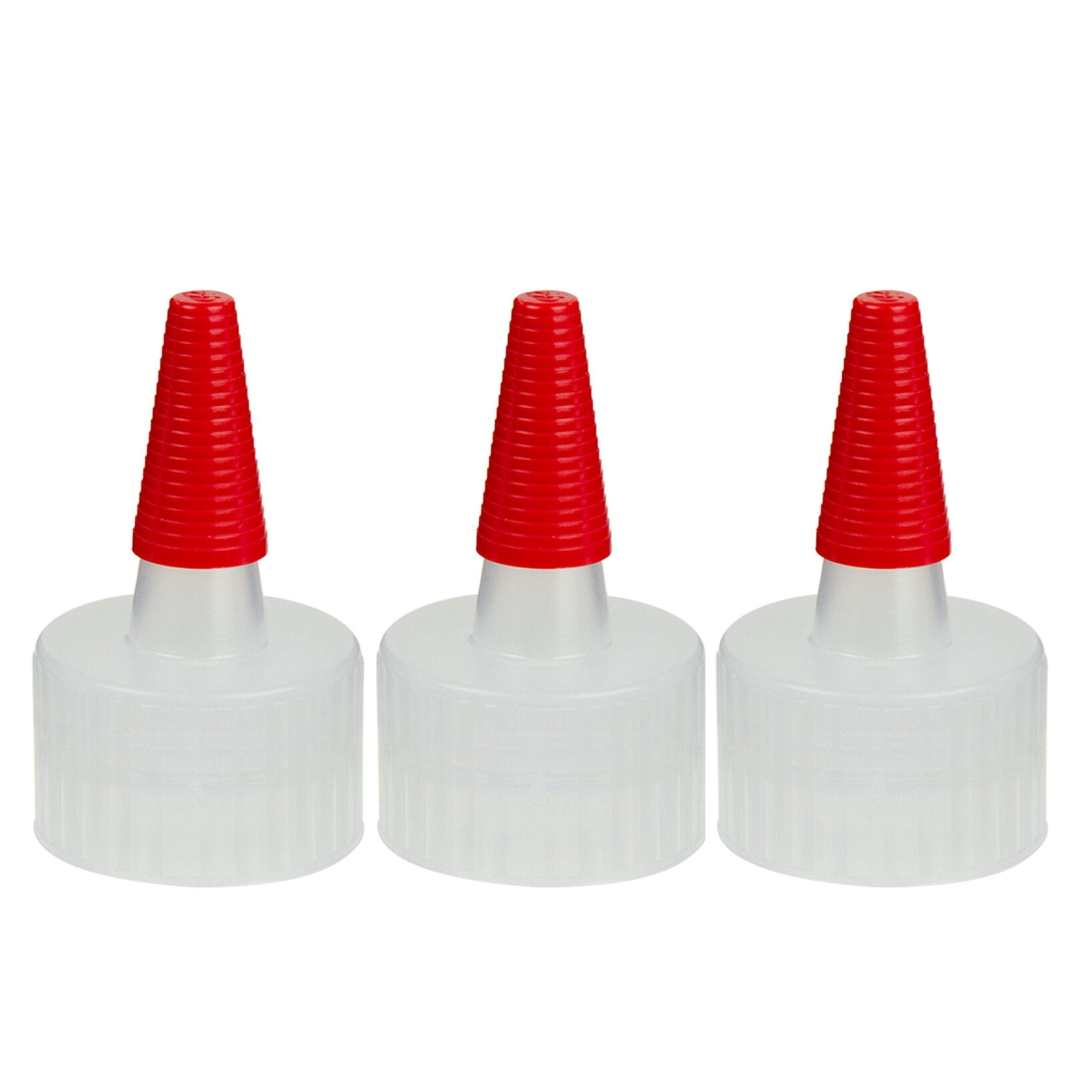 Kelkaa Long Red Tips for Yorker Spout Caps  Replacement Sealer Tips (Pack of 20)