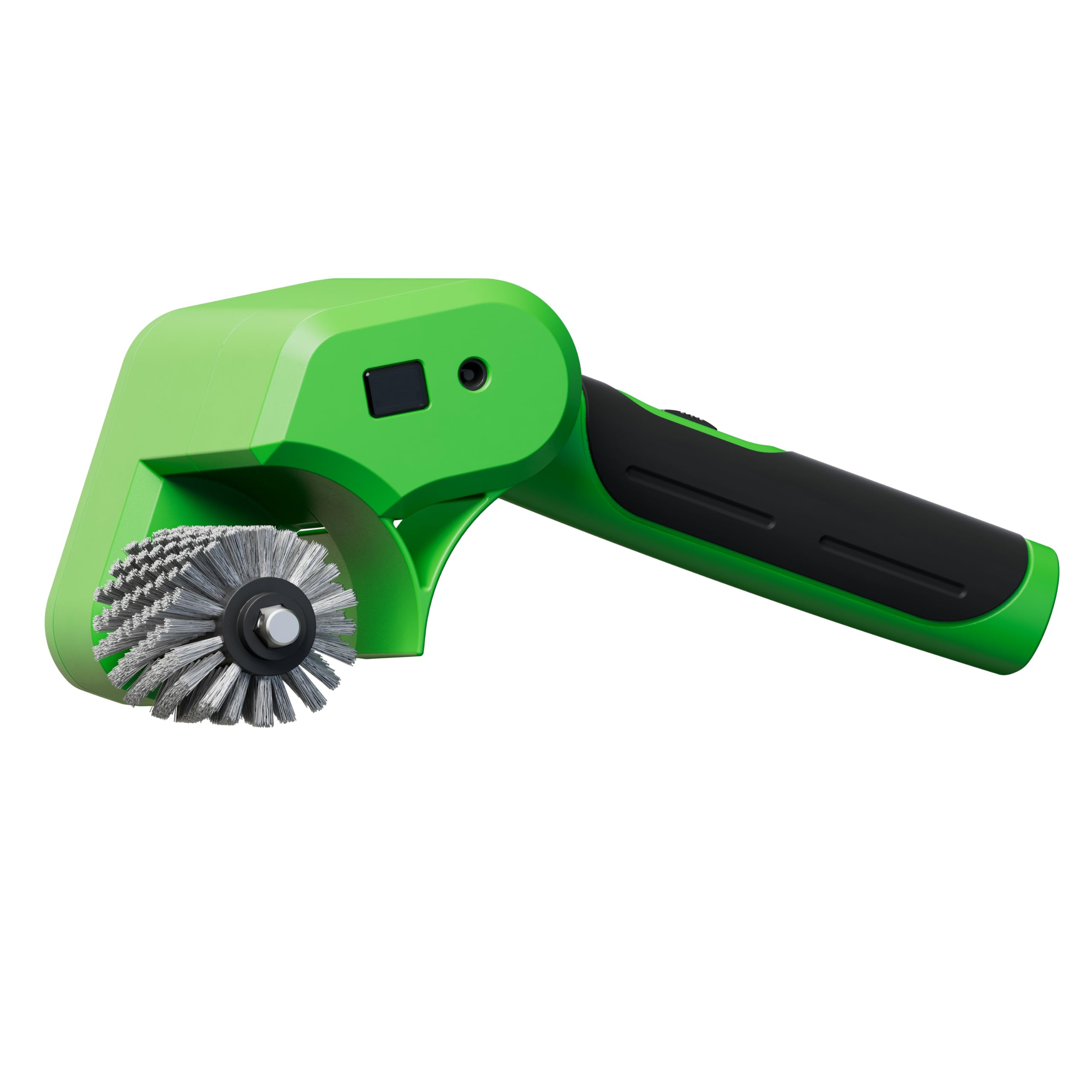 WORFCI Electric Grill Brush, Rechargeable Powerful BBQ Cleaner with 400 RPM Stainless Roller, Digital Battery Display for Grill 
