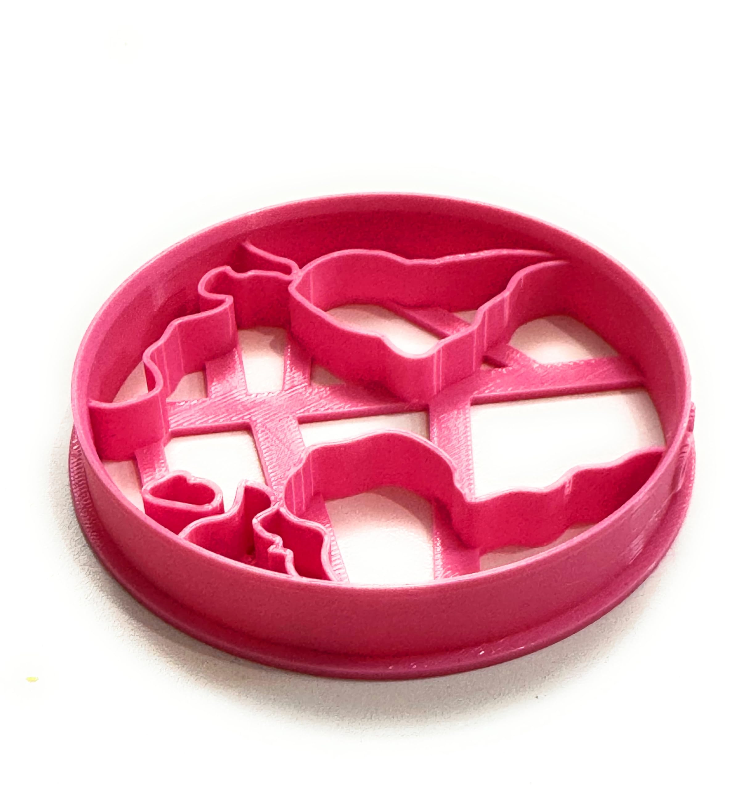 T3D Cookie Cutters Planet Earth Cookie Cutter, Suitable For Cakes Biscuit And Fondant Cookie Mold For Homemade Treats, 3.53''X3.