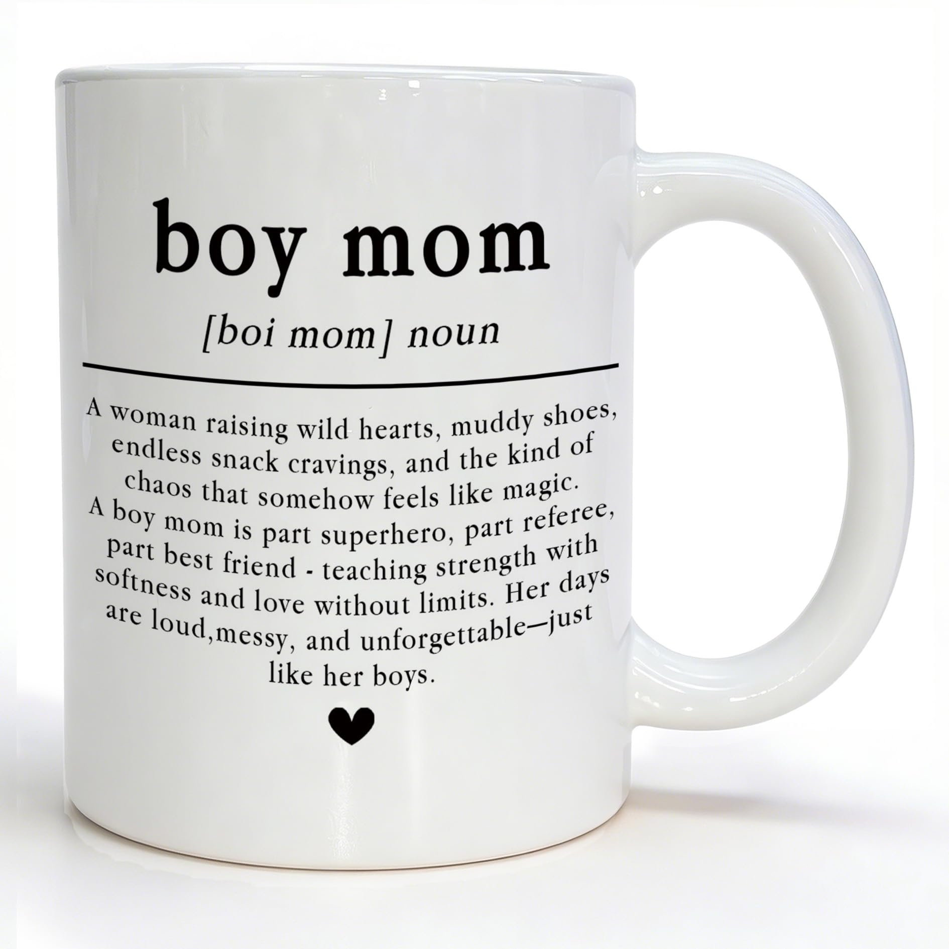 CUANFDDSF Boy Mama Gifts Mug, Mom Mothers Day Birthday Gifts from Son, Mom of Boys Gift Ceramic Coffee Mug, Mother Son Ceramic 
